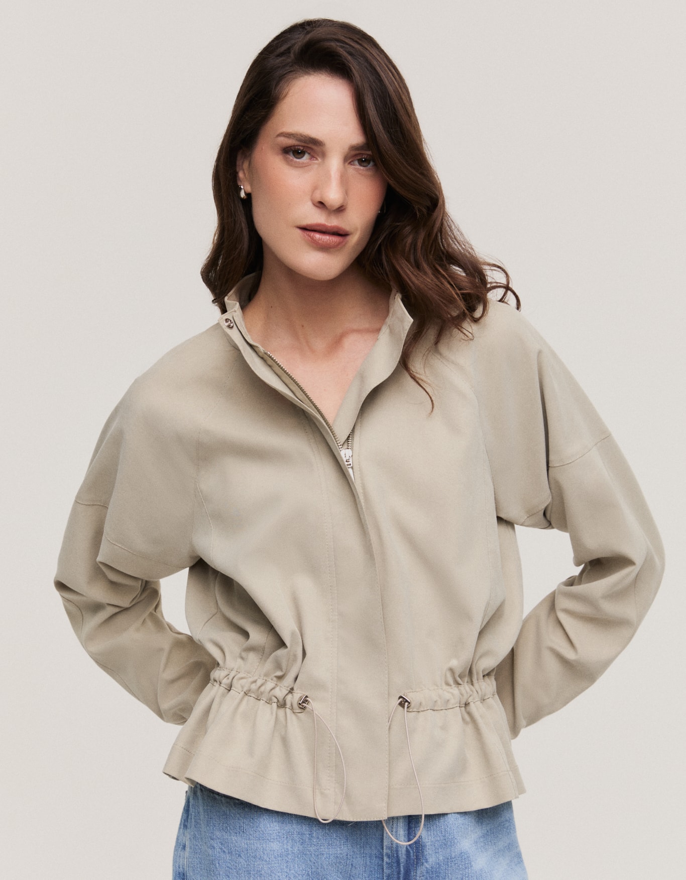 Jaqueta Parka Utilitaria