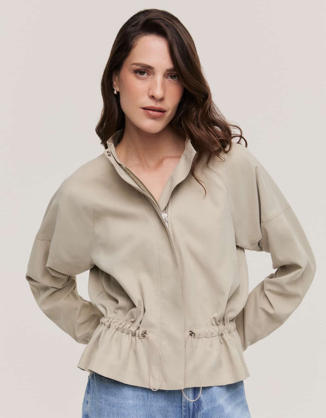 Jaqueta Parka Utilitaria