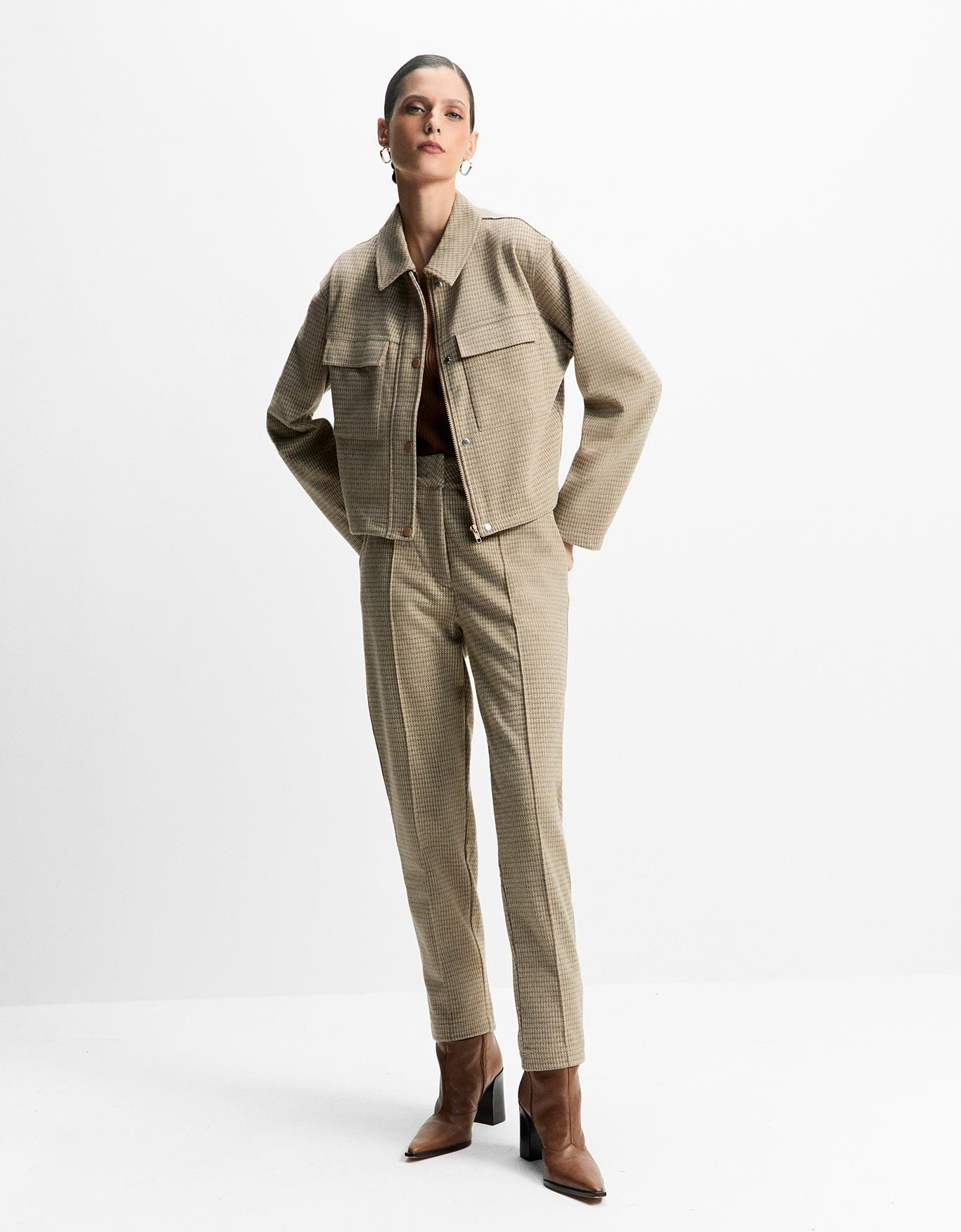 Jaqueta Pied De Poule 360