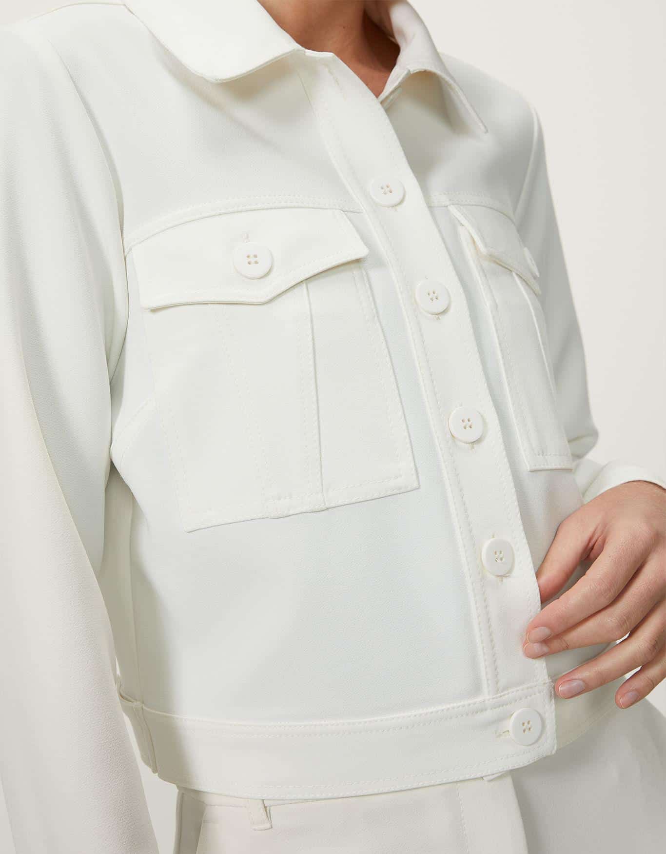 Jaqueta Vitória Off White