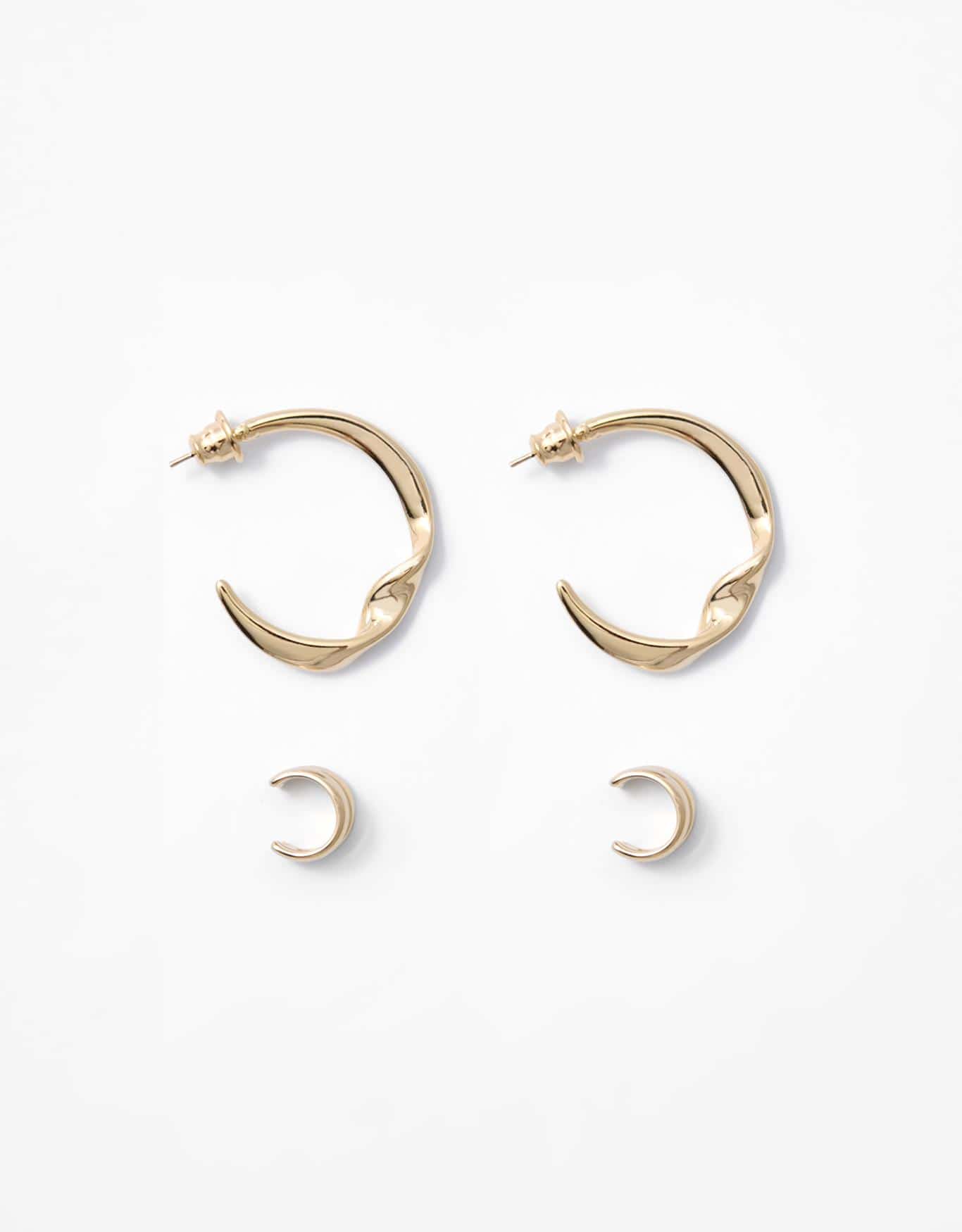 Kit Brinco Argola Torcida