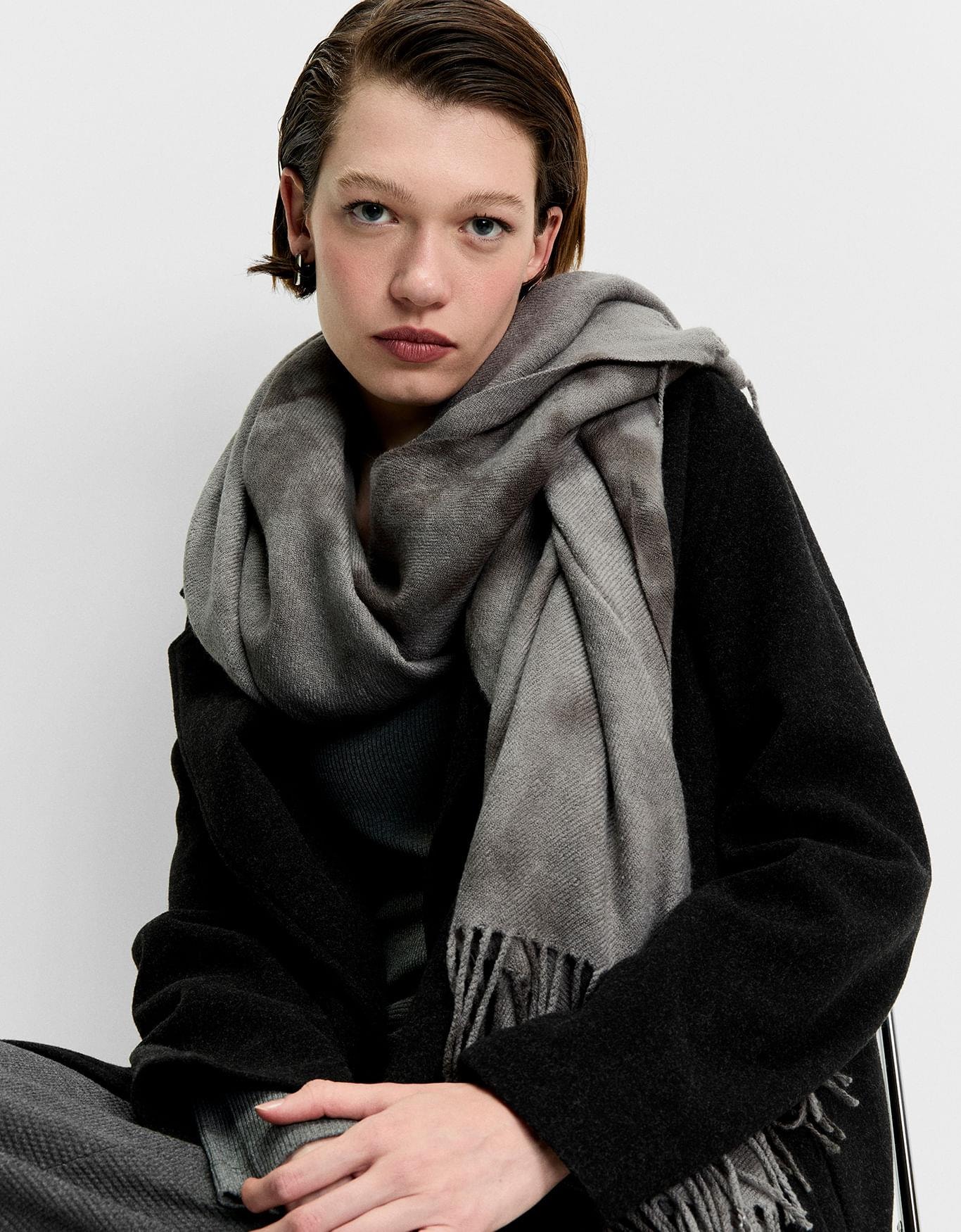 Lenço Tie Dye Verde Militar