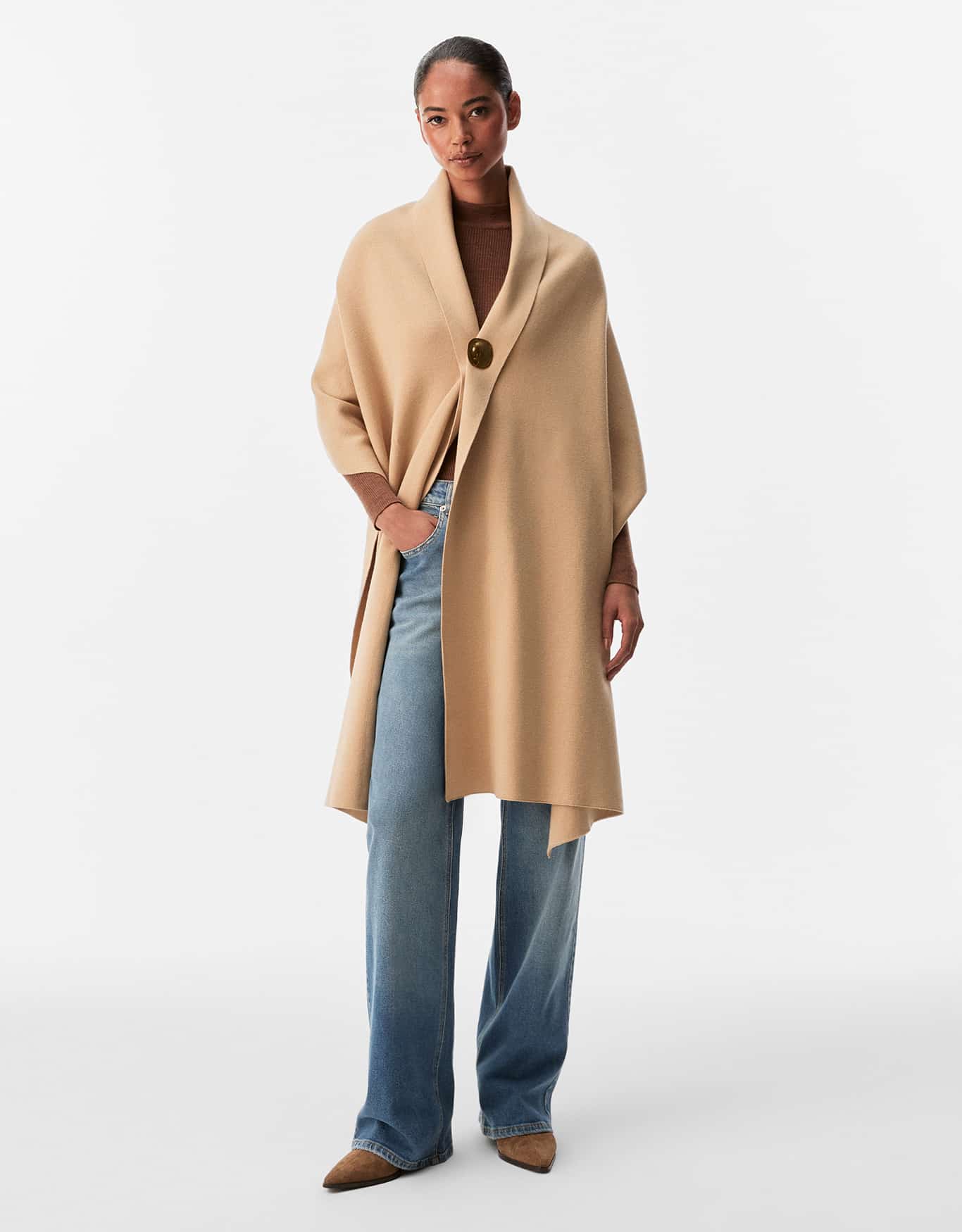 Lenço Tricot Broche