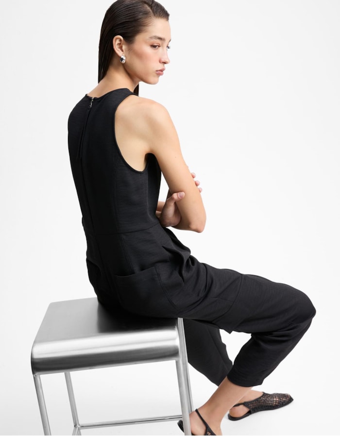 Macacão Cargo Pespontos