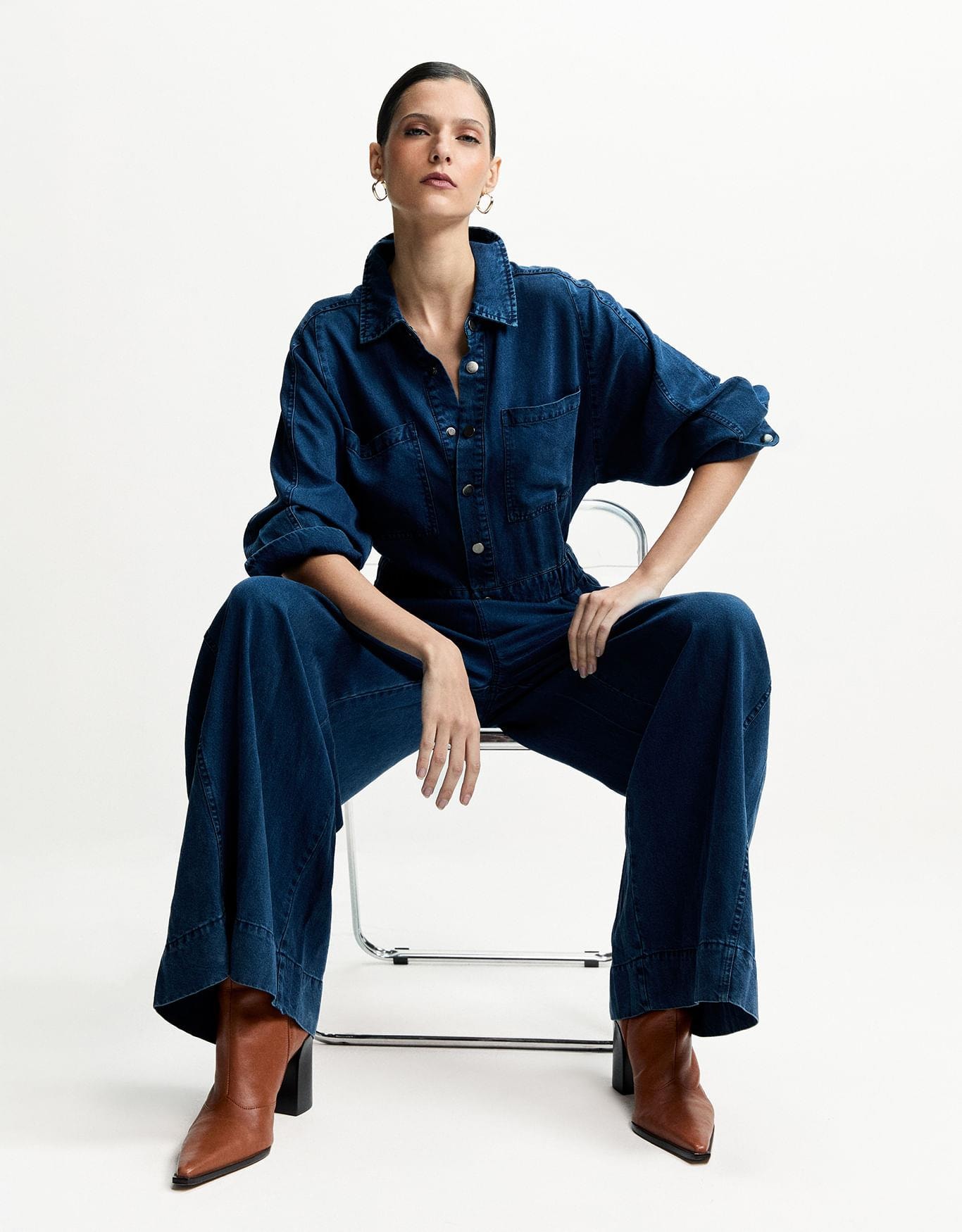 Macacão Liocel Jeans