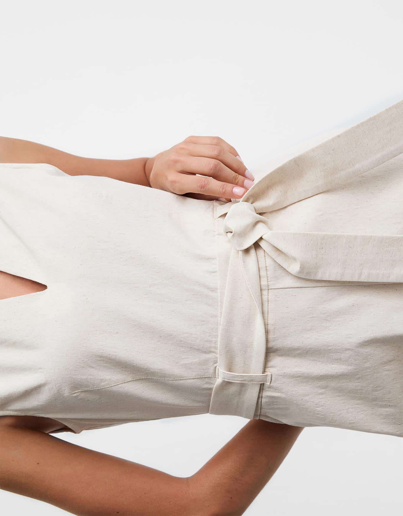 Macacão Pantalona Com Linho 360