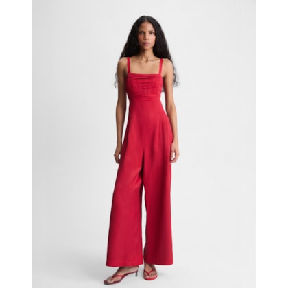 Macacão Pantalona Drapeado