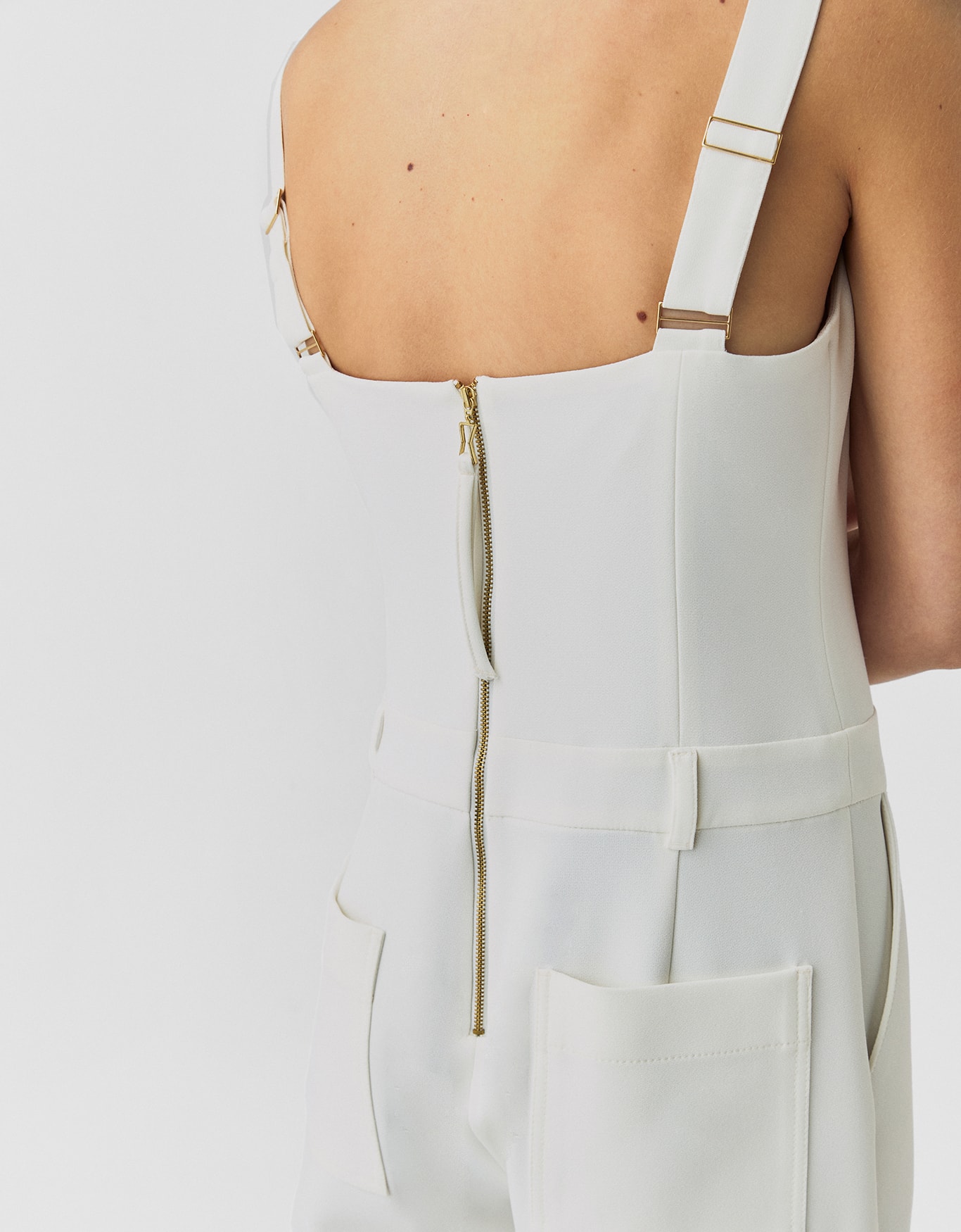 Macacão Pantalona Pregas