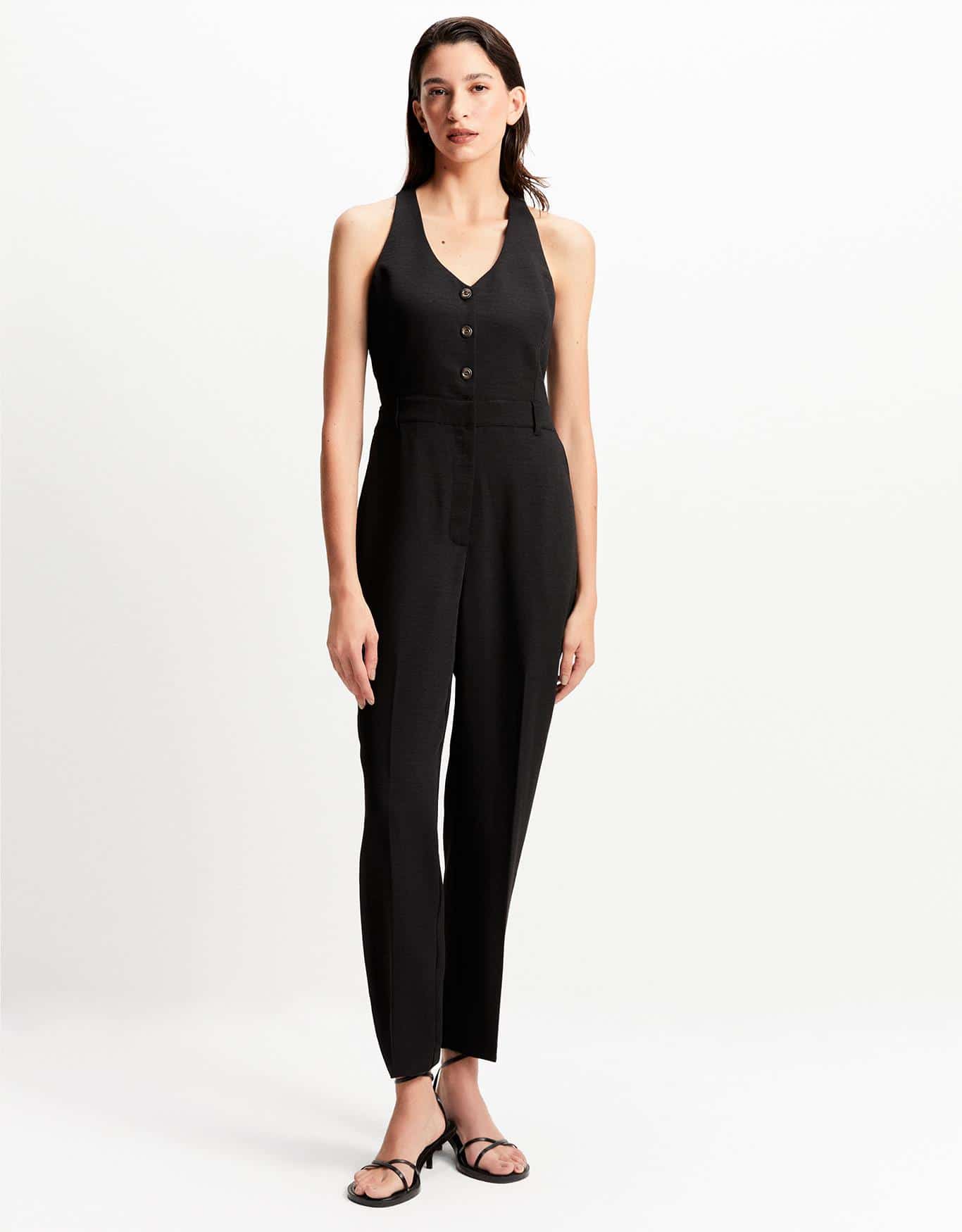 Macacão Slim Colete