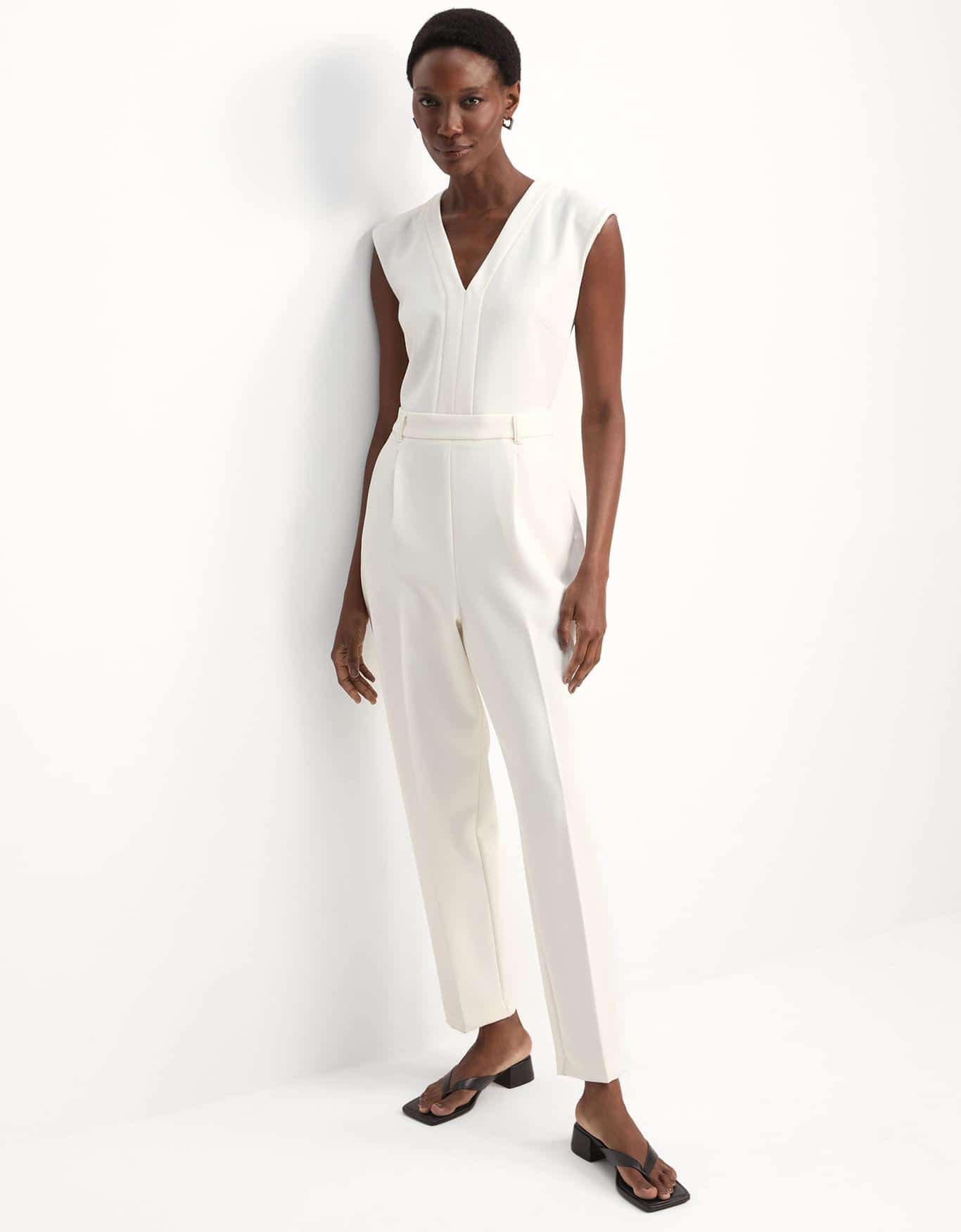 Macacão Slim Pregas