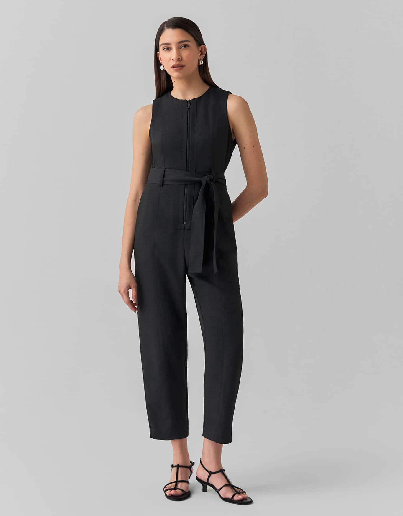 Macacão Slim Zíper