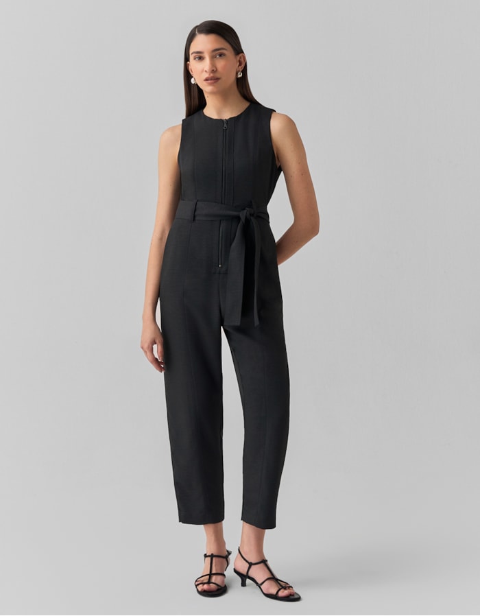 Shoulder — Macacão Slim Zíper