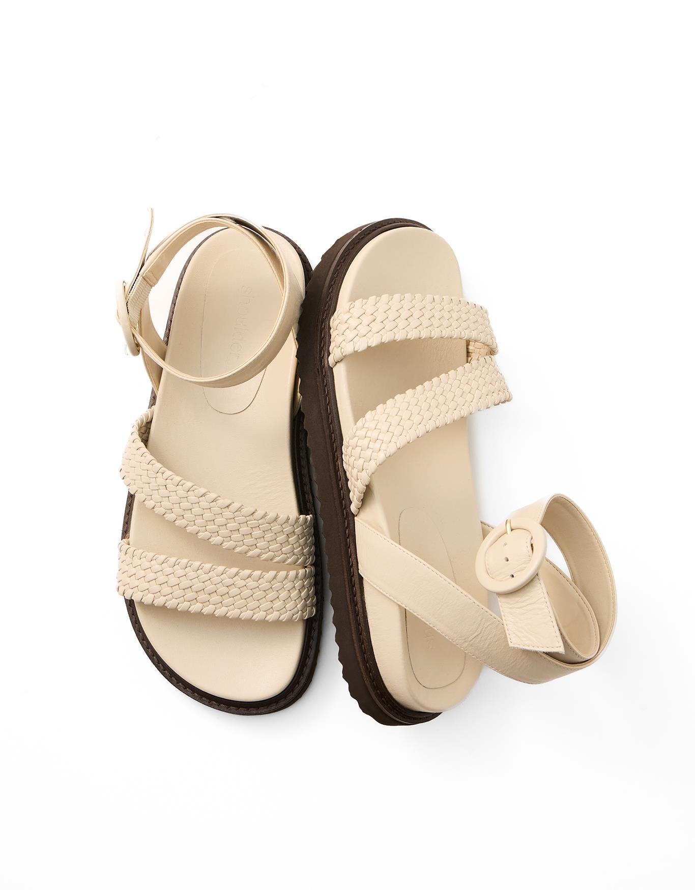 Papete Tiras Tressê Off White