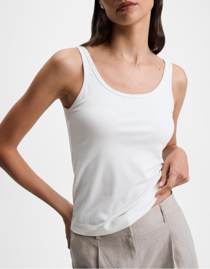 Shoulder — Regata com Top Especial Off-White