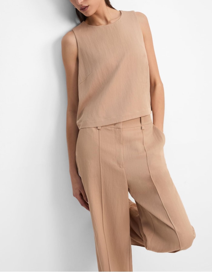 Shoulder — Regata Cropped Khaki