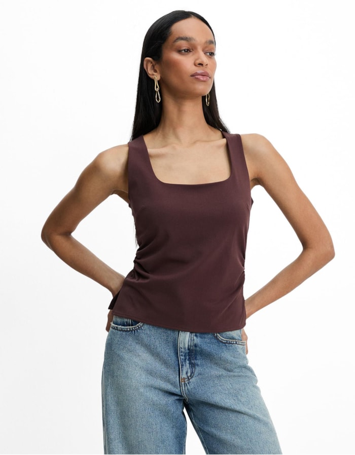 Shoulder — Regata Detalhe Franzido