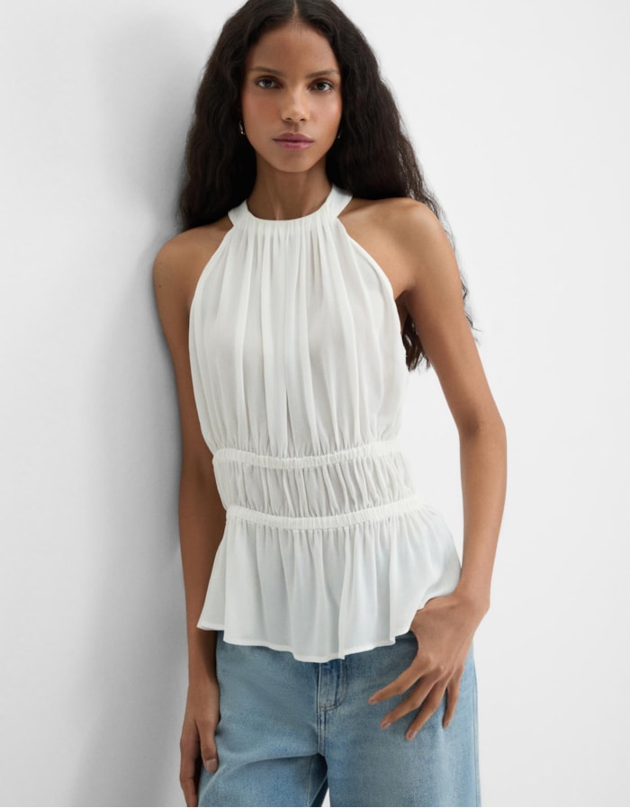 Shoulder — Regata Franzida com Elástico