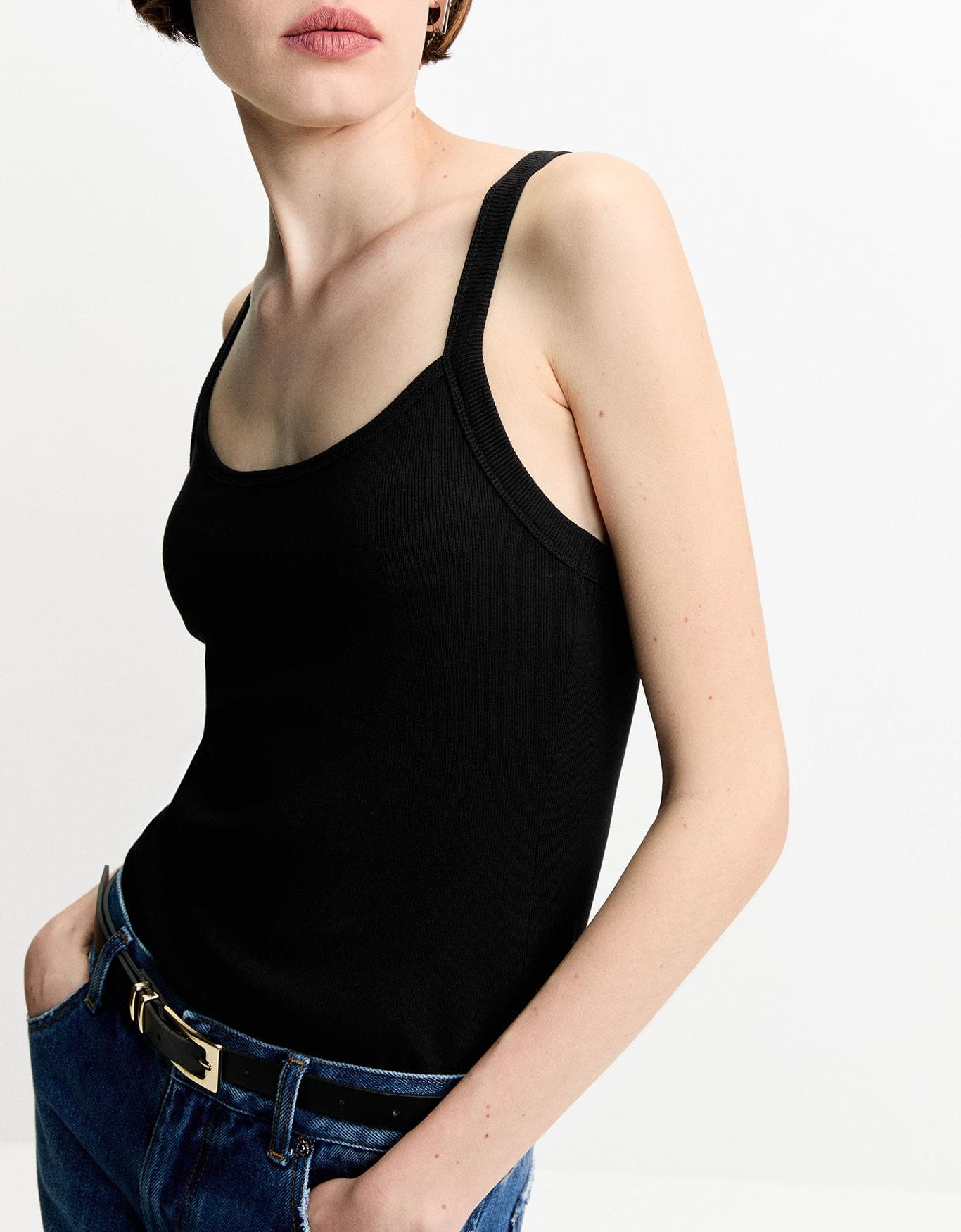 Regata Malha Alça Cruzada