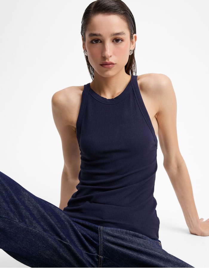 Regata Malha Canelada