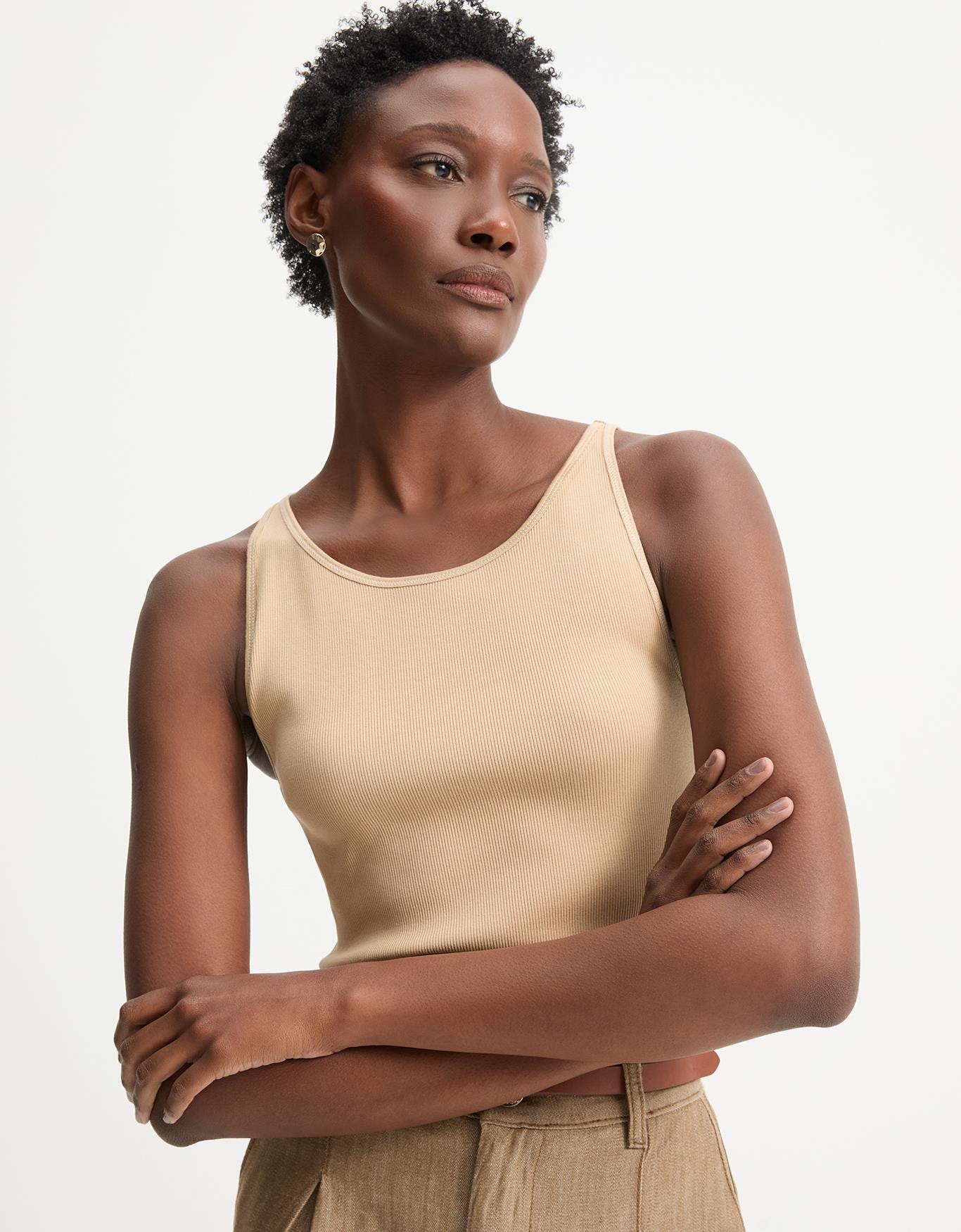 Regata Malha Canelada