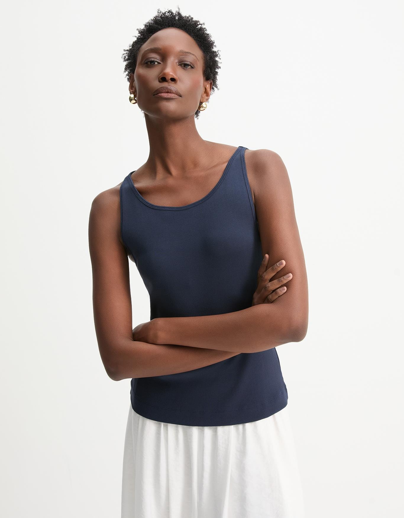 Regata Malha Canelada