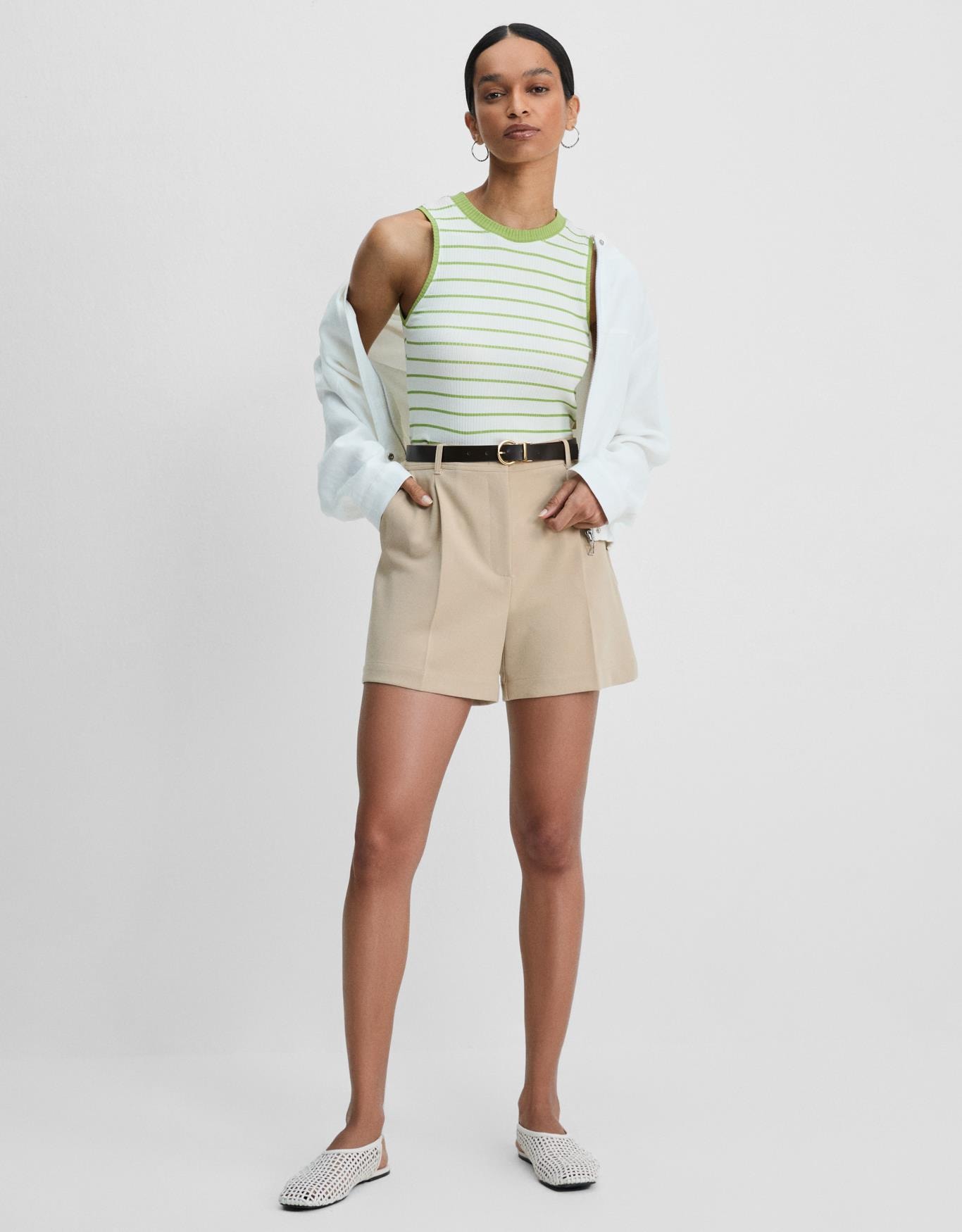 Regata Malha Canelada Listra