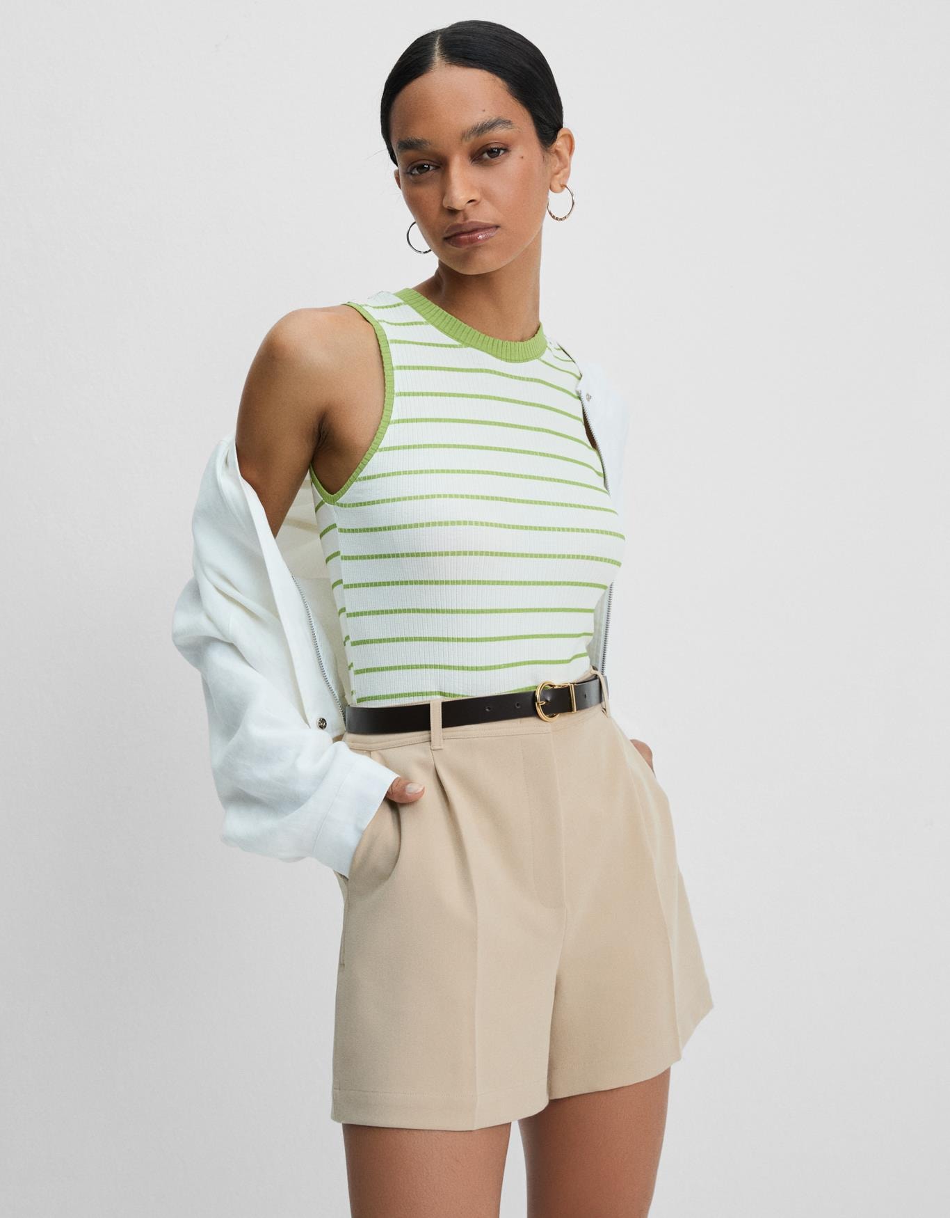 Regata Malha Canelada Listra