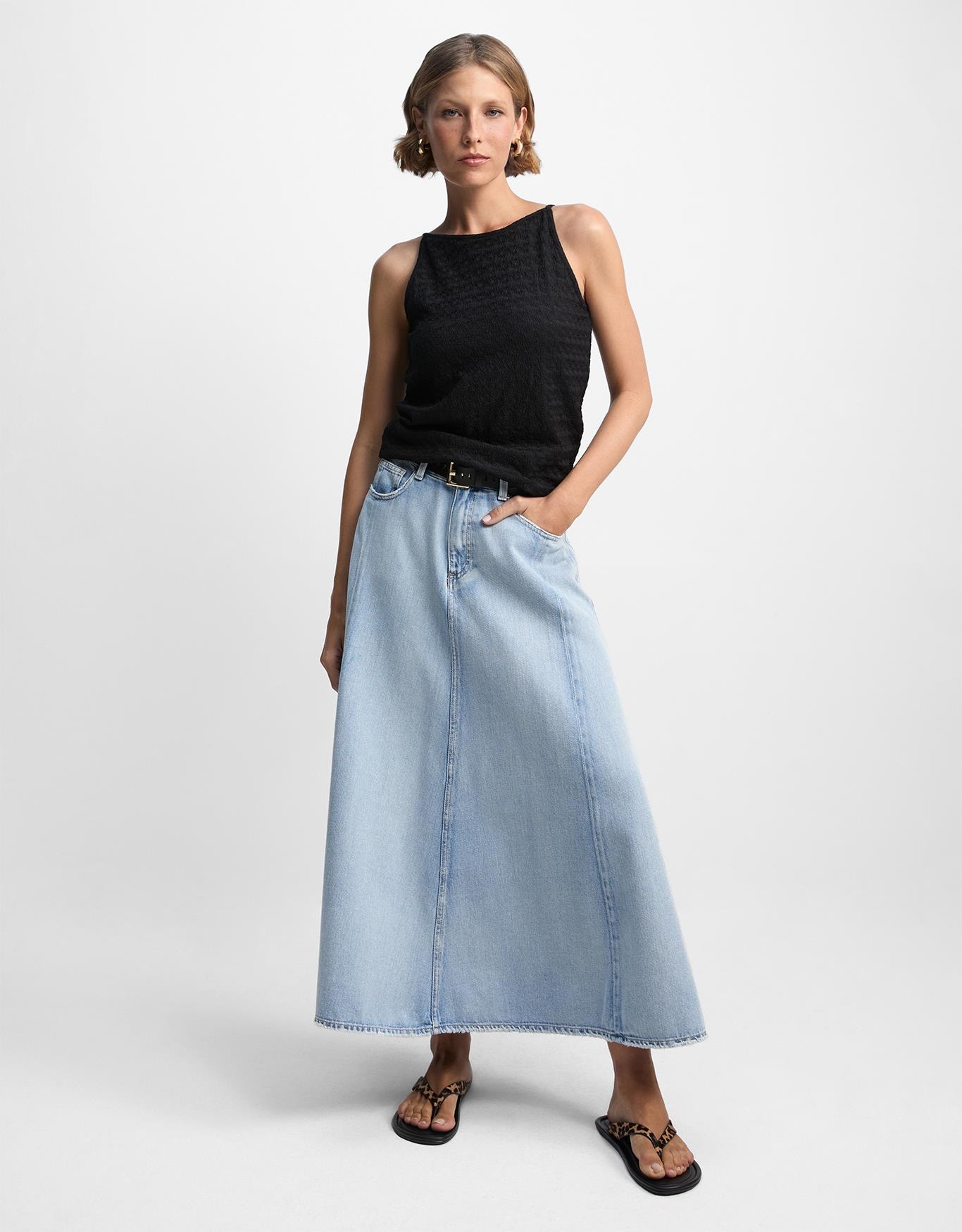 Regata Malha Texturizada