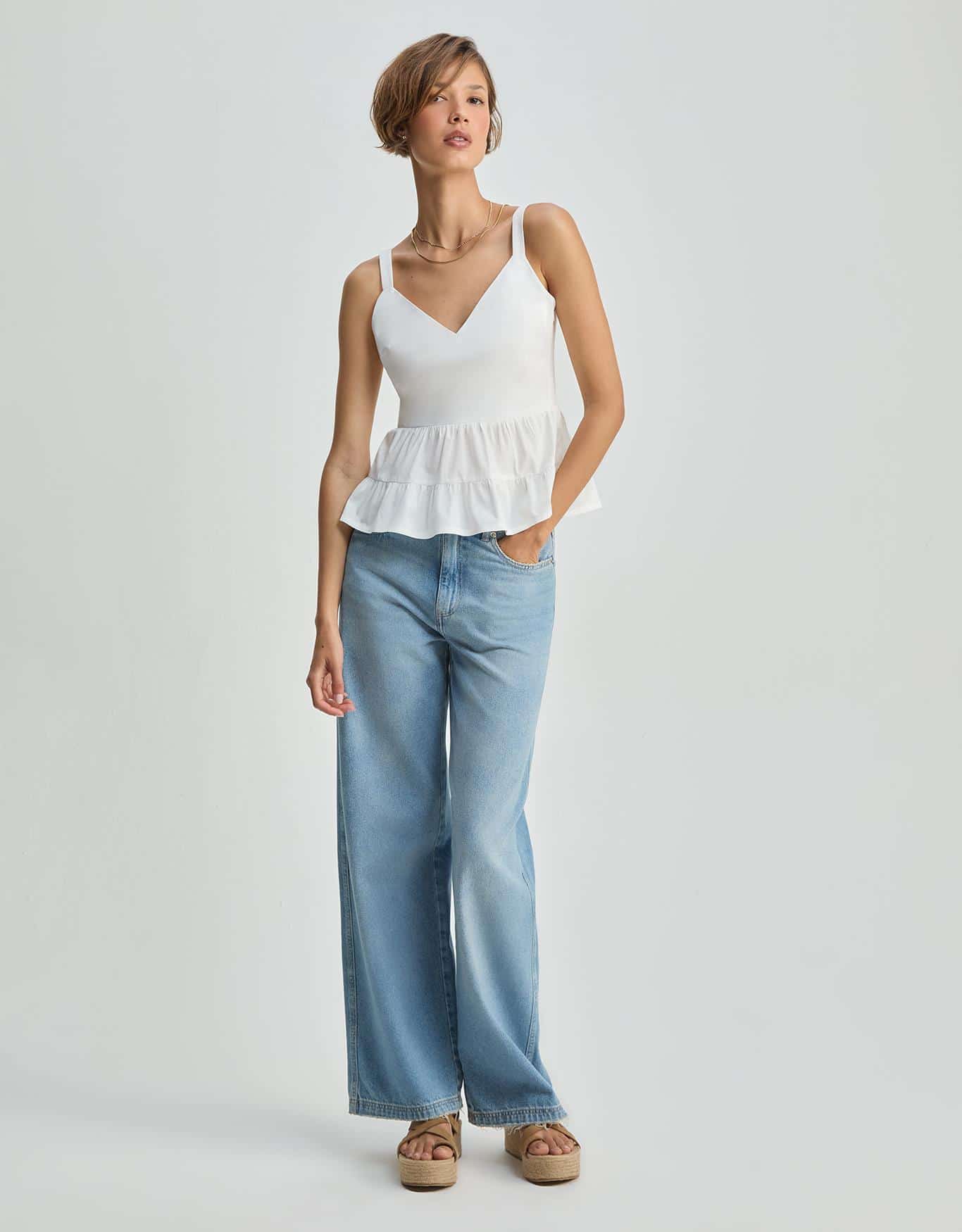 Regata Recortes Franzidos