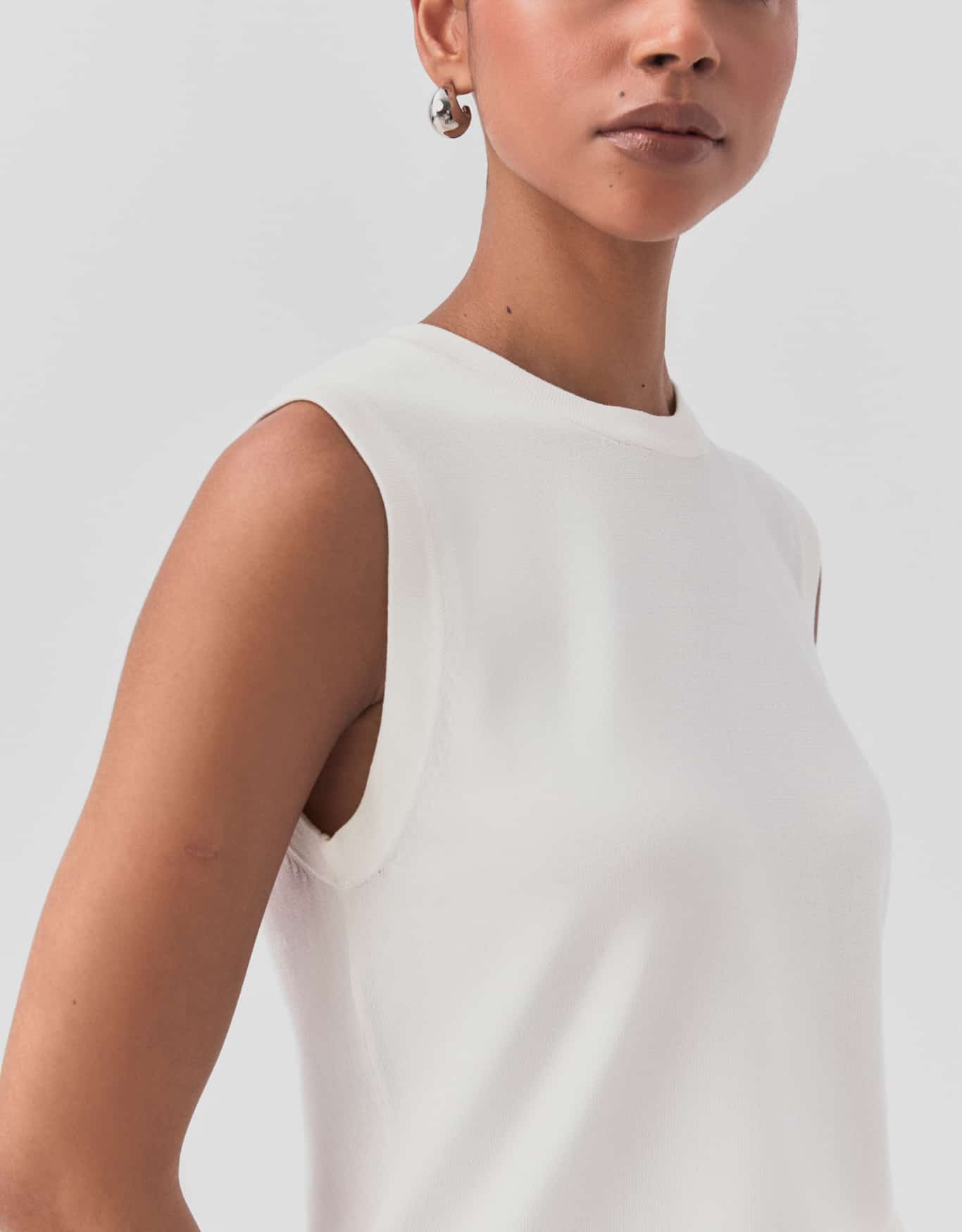 Regata Tricot Básica Reta