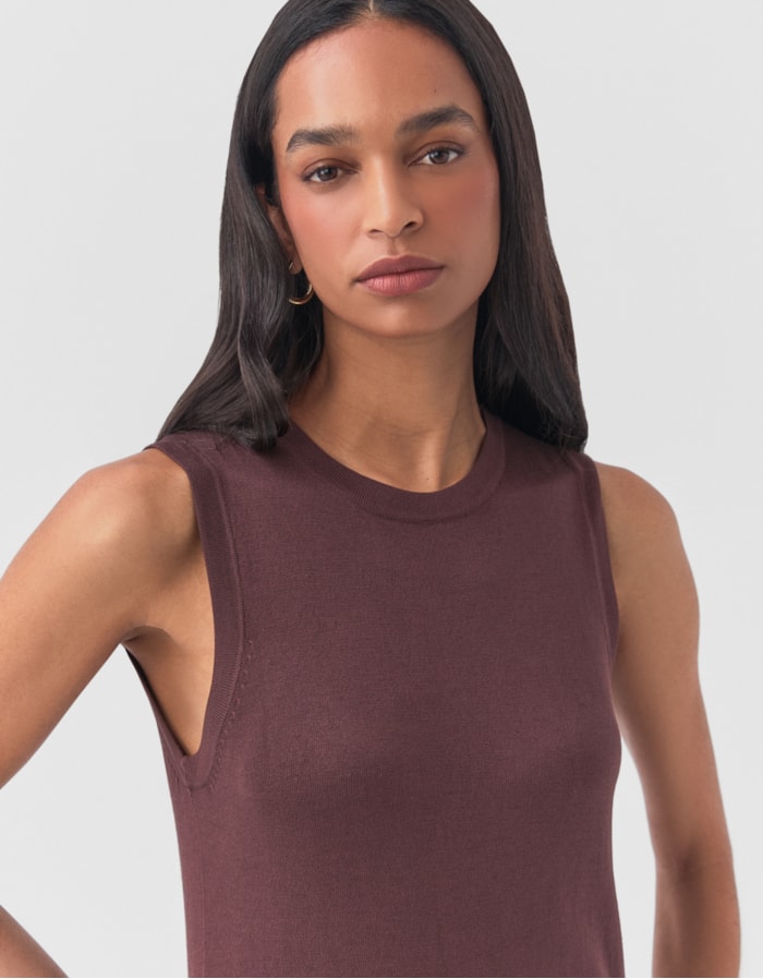 Shoulder — Regata Tricot Básica Reta