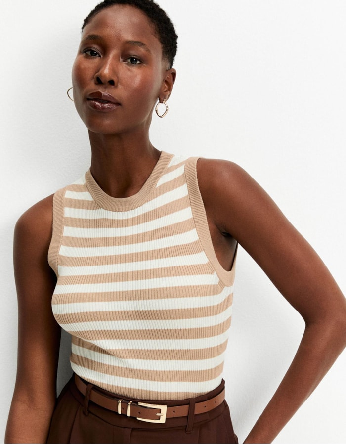 Shoulder — Regata Tricot Listrada Khaki