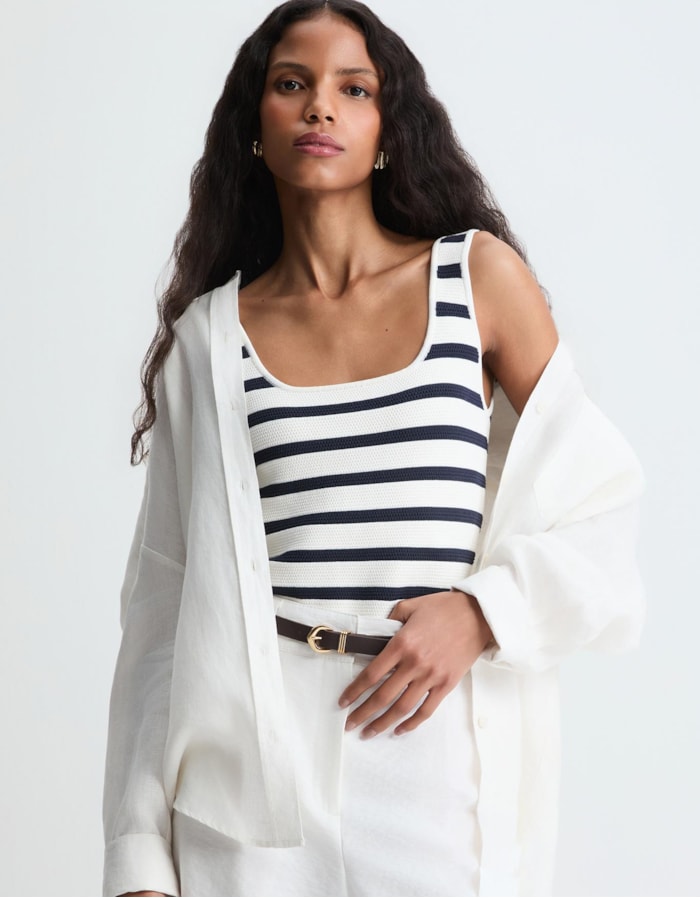 Shoulder — Regata Tricot Textura Listras