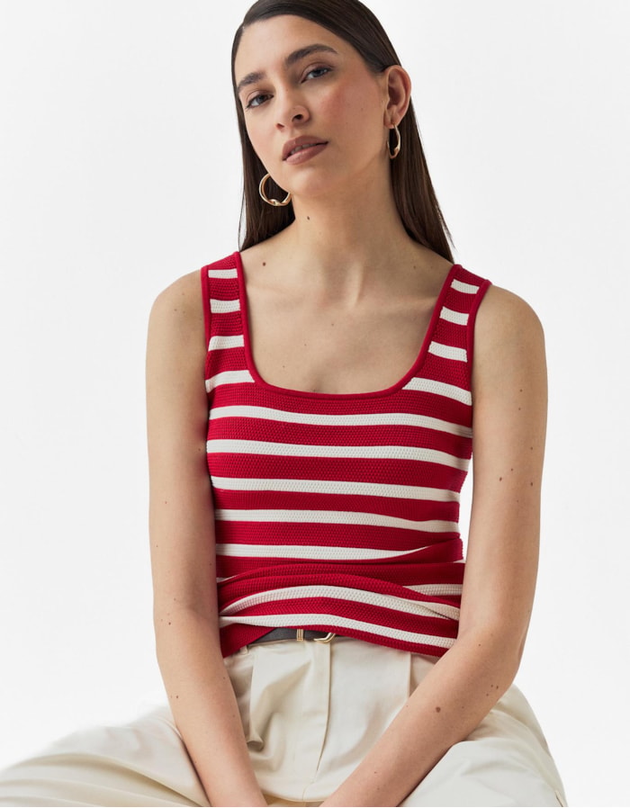 Shoulder — Regata Tricot Textura Listras