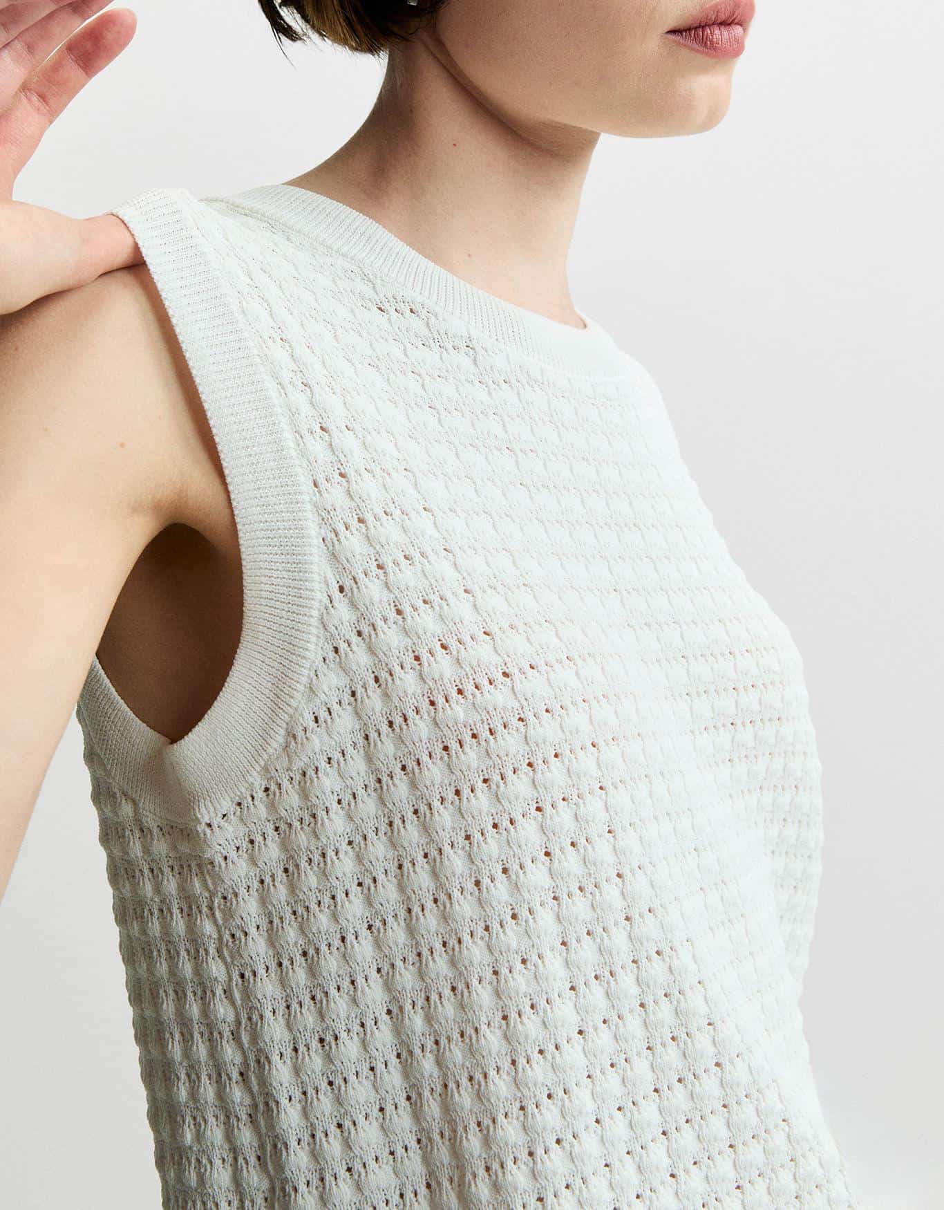 Regata Tricot Textura Off White