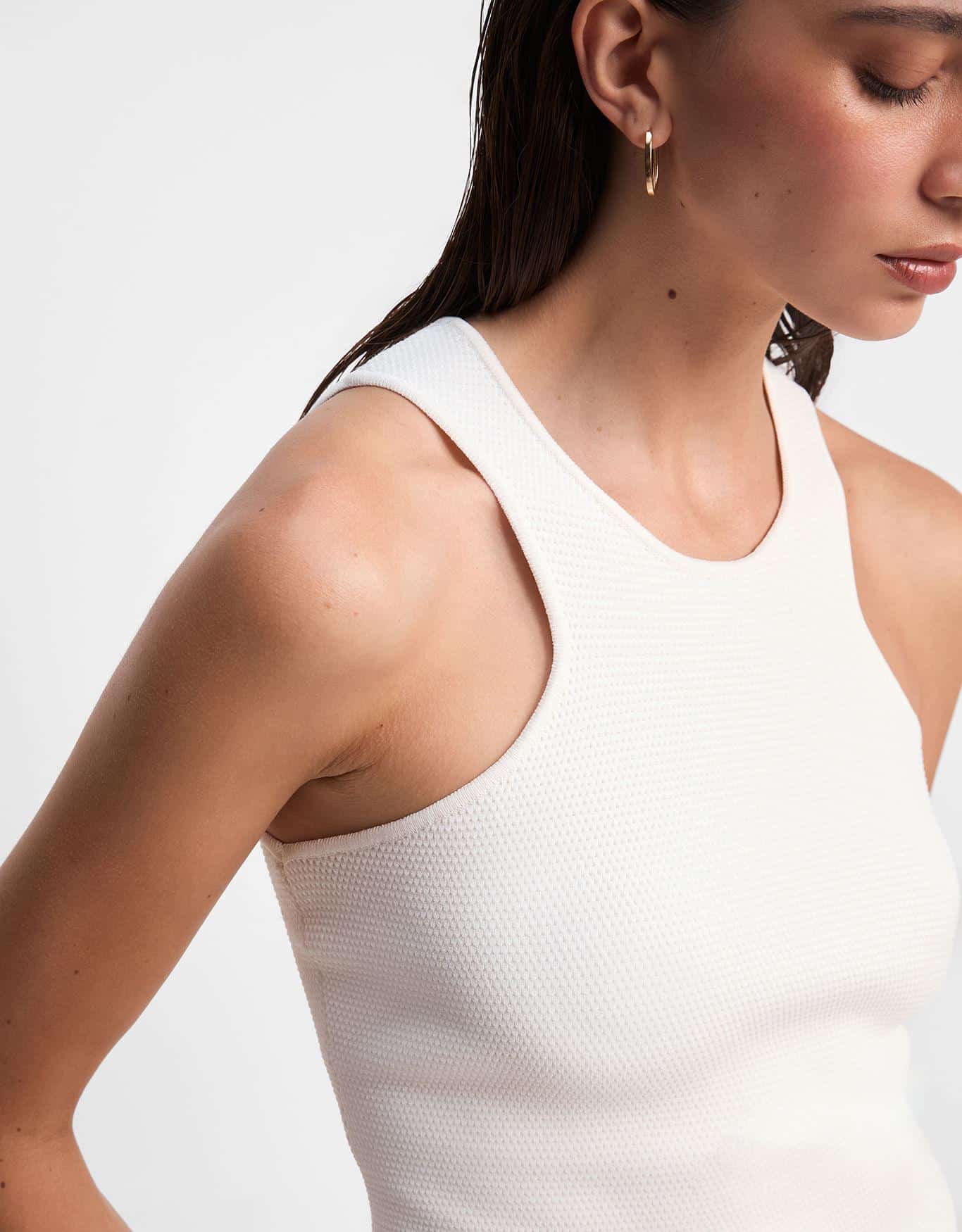 Regata Tricot Textura Recorte