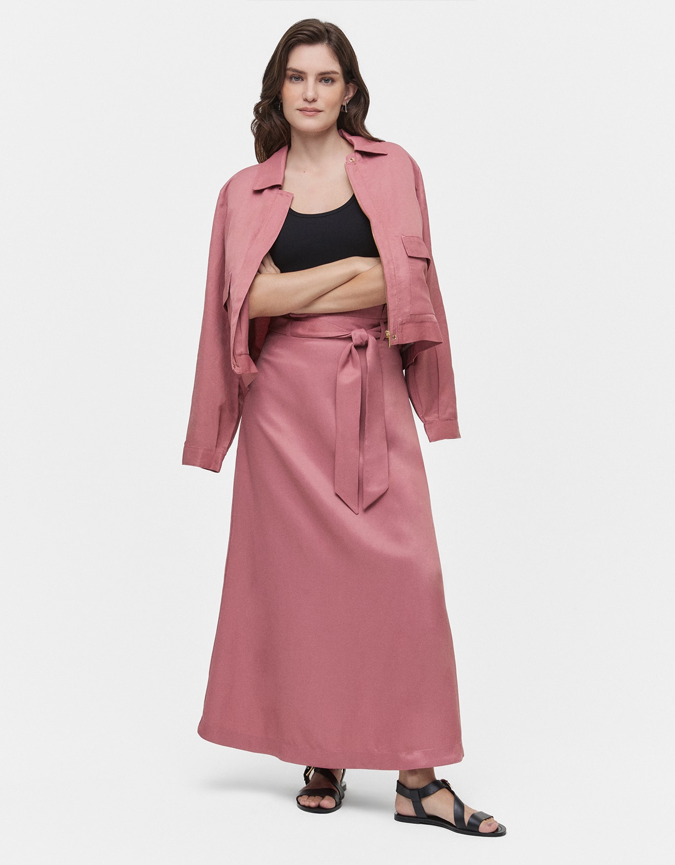 Saia Evasê Midi Clochard