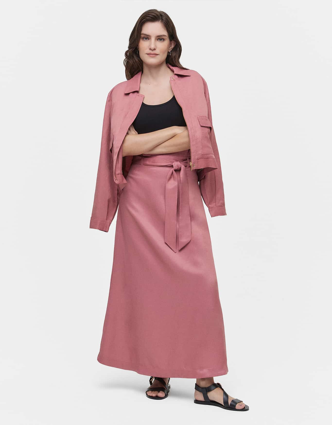 Saia Evasê Midi Clochard