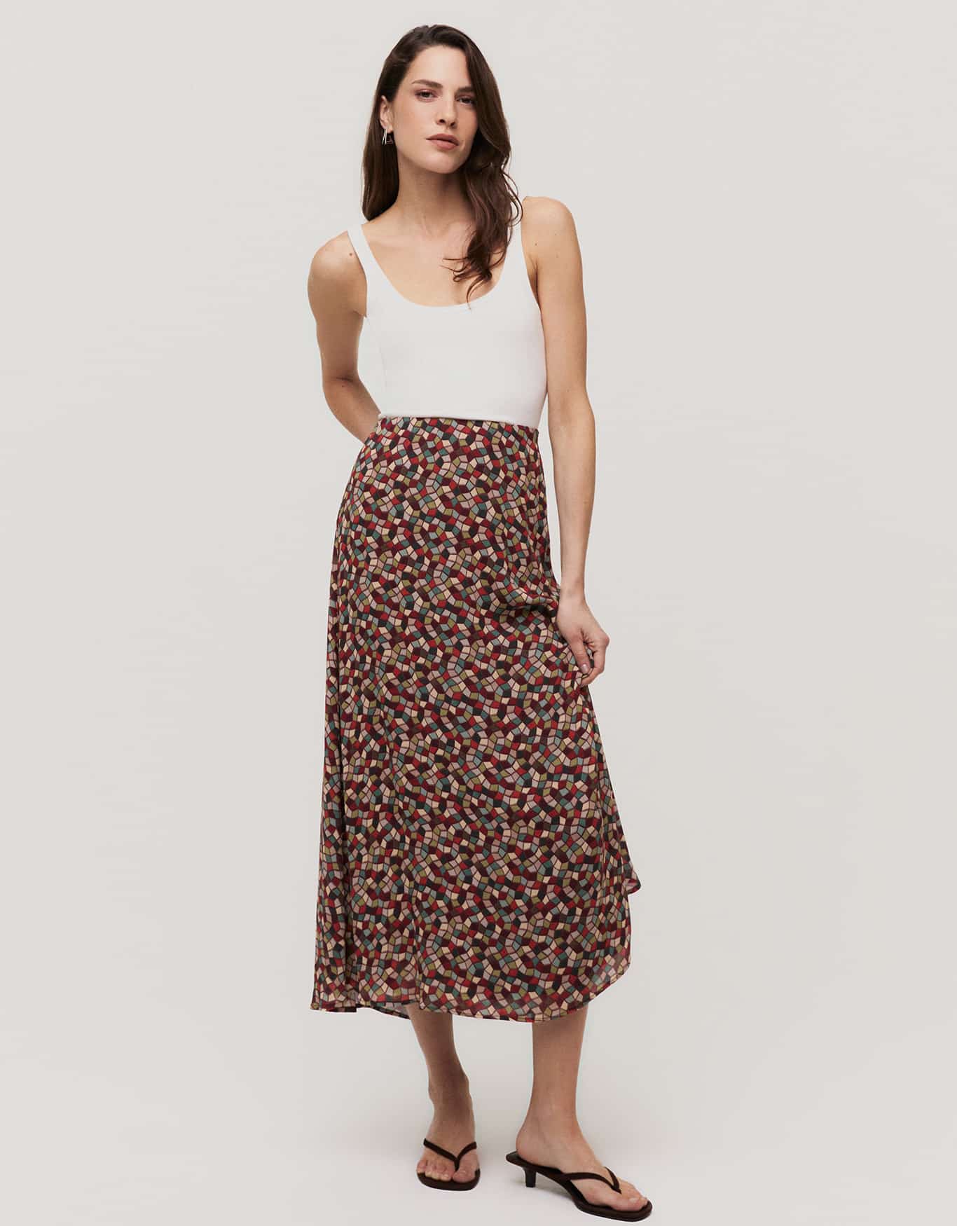 Saia Geométrica Color