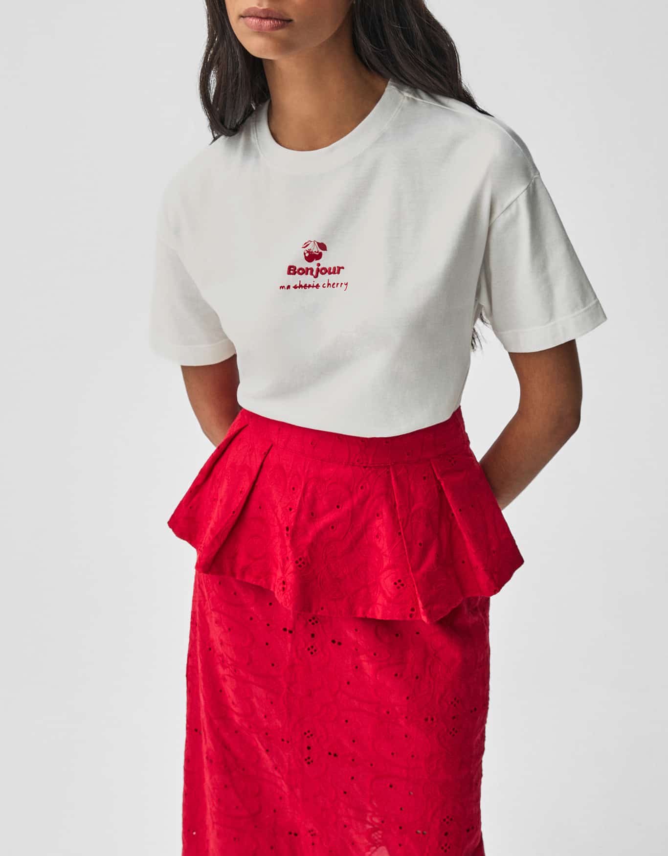 Saia Laise Peplum