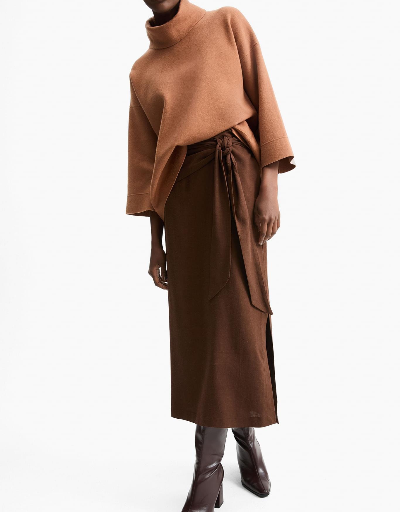 Saia Midi Com Amarração