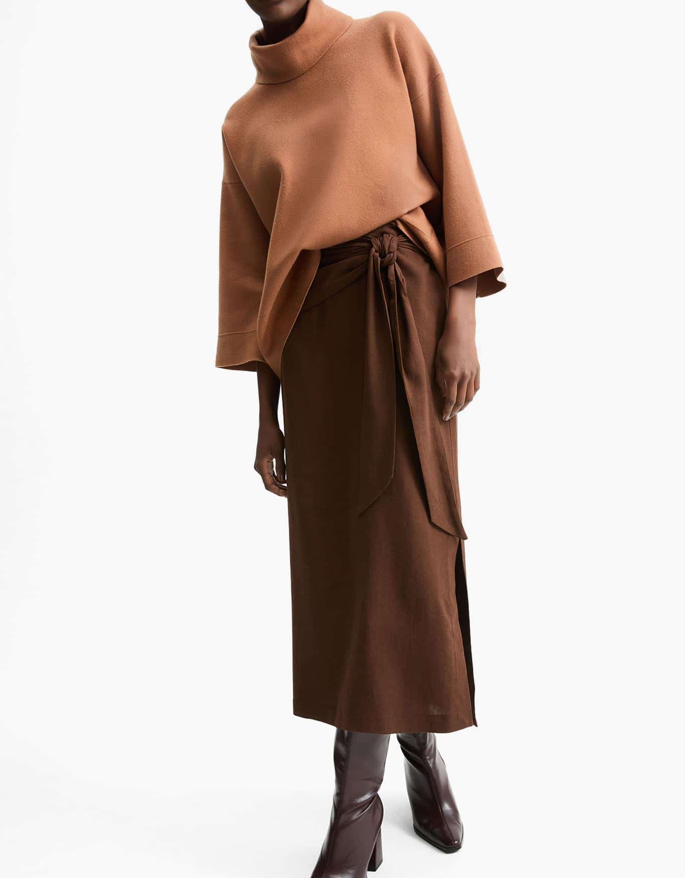 Saia Midi Com Amarração