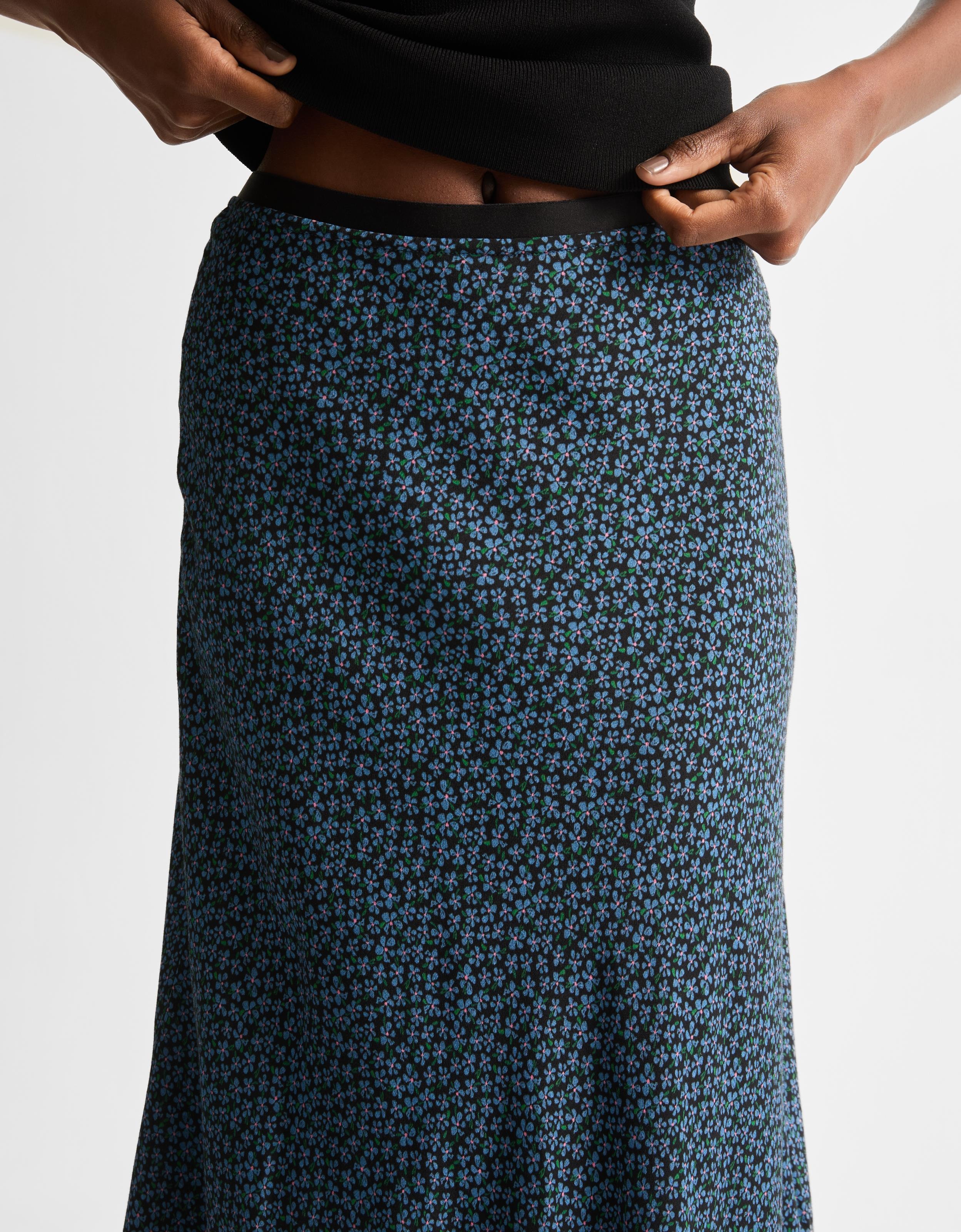 Saia Midi Floral Dia
