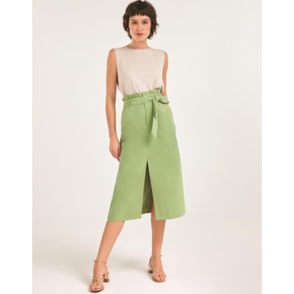 Saia Midi Paper Fenda