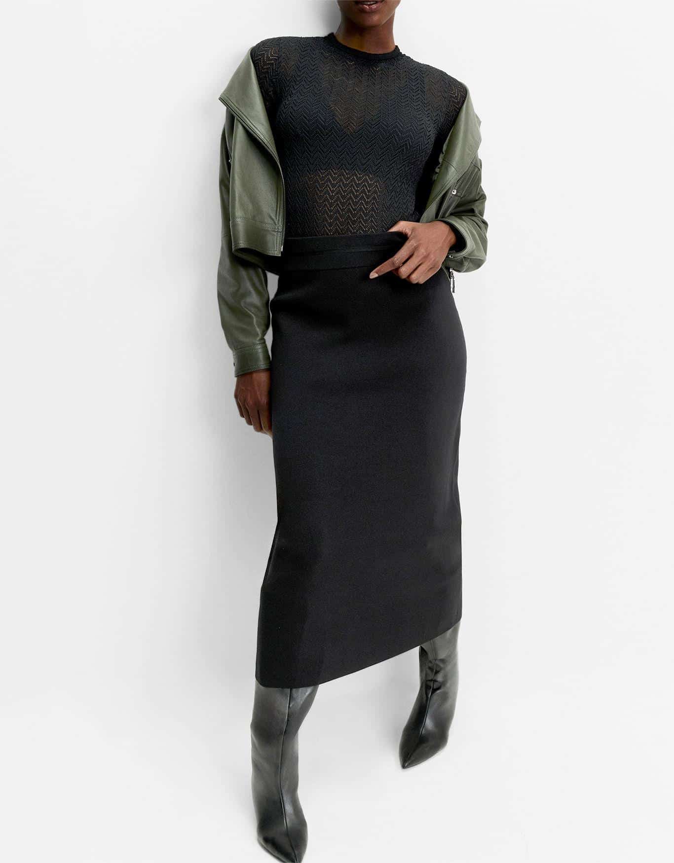 Saia Tricot Reta