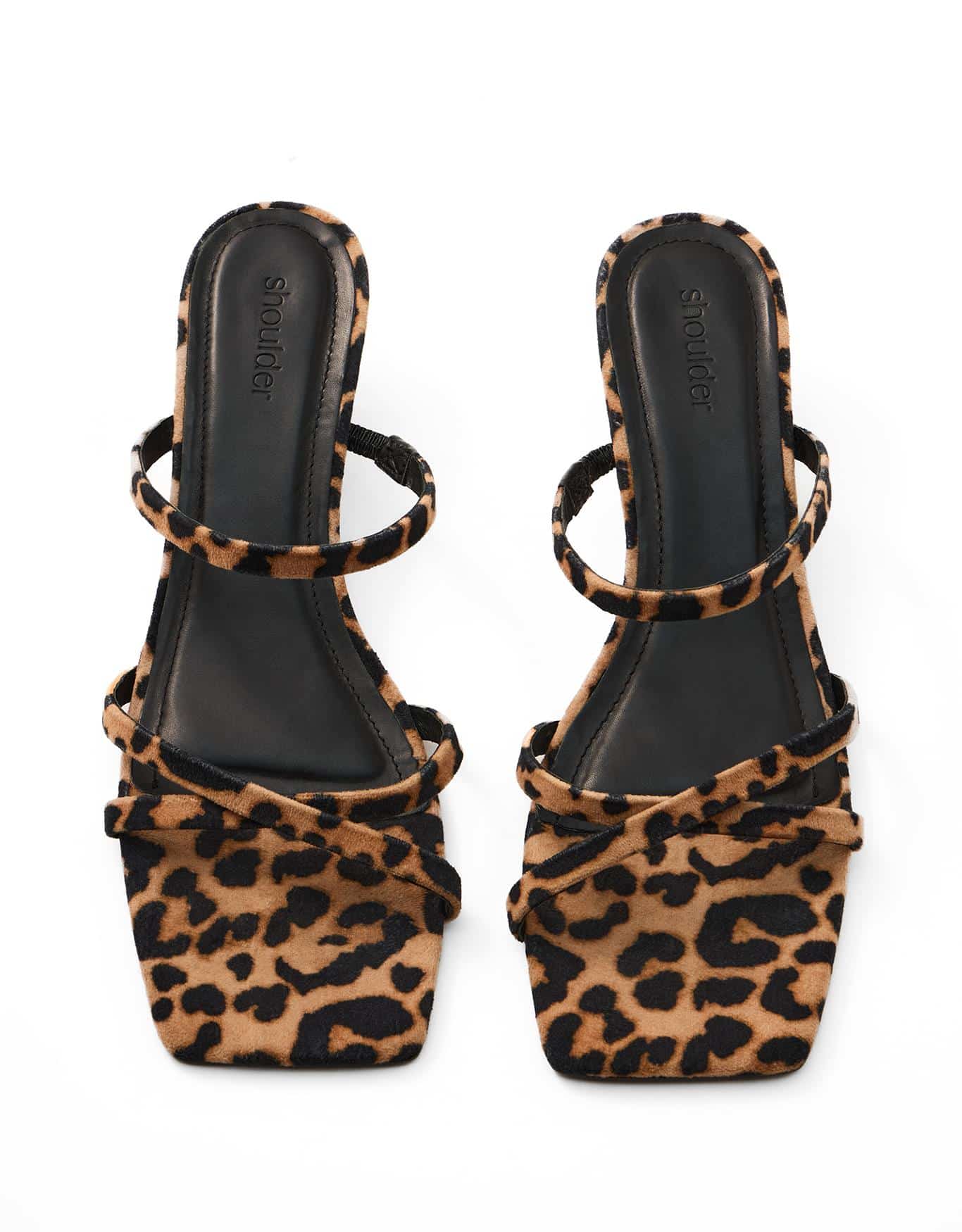 Sandália Onça Salto Médio