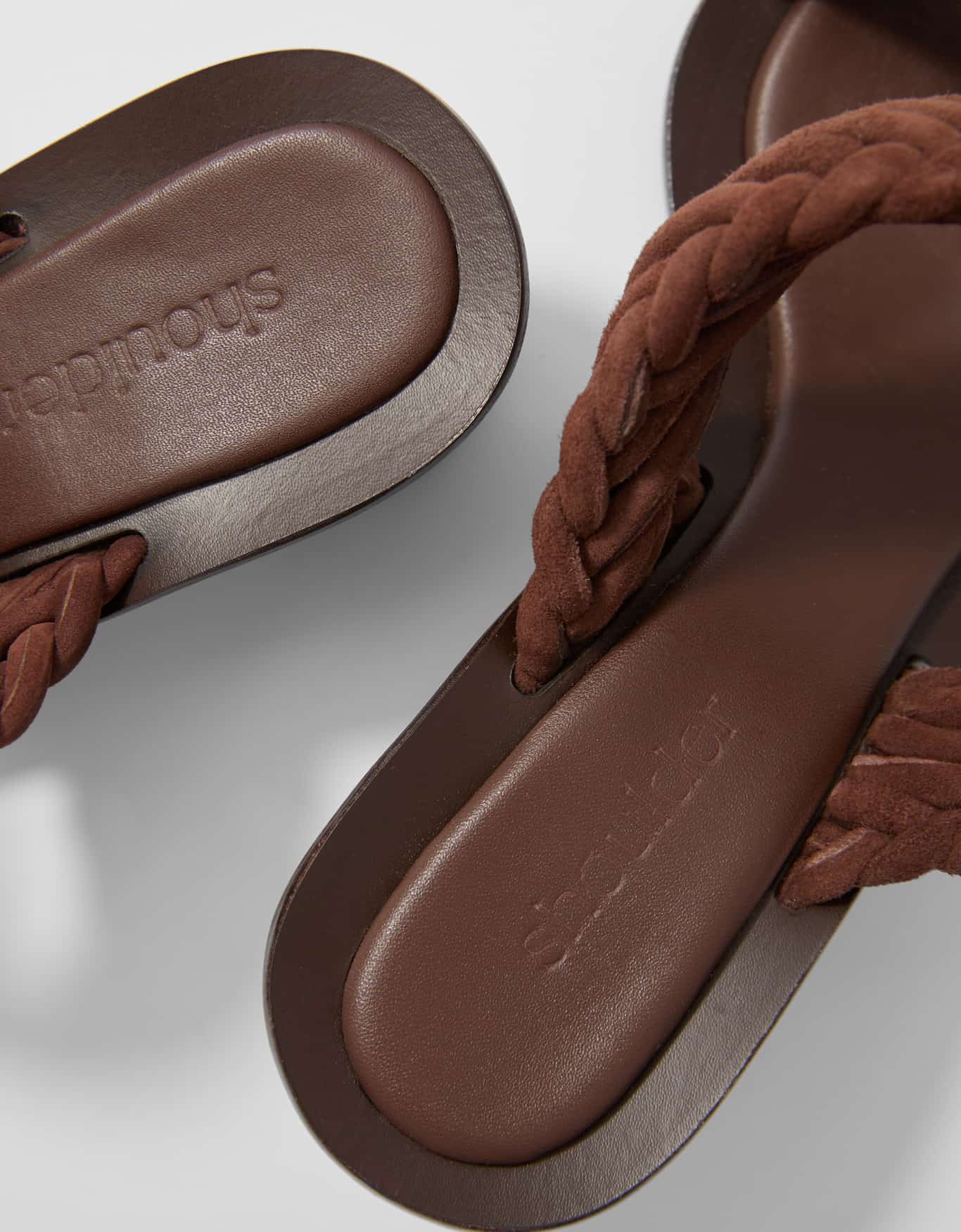 Sandália Salto Médio Tramas