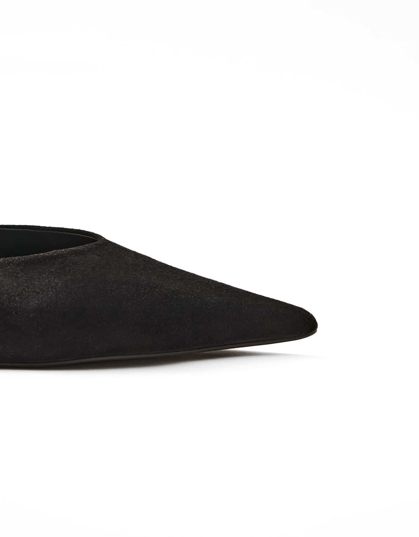 Sapatilha Bico Fino Preta