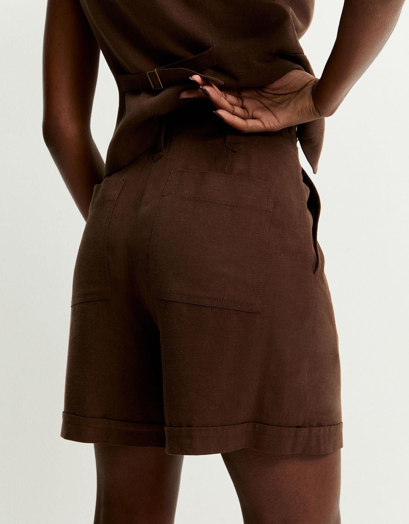 Shorts Alfaiatado Pregas