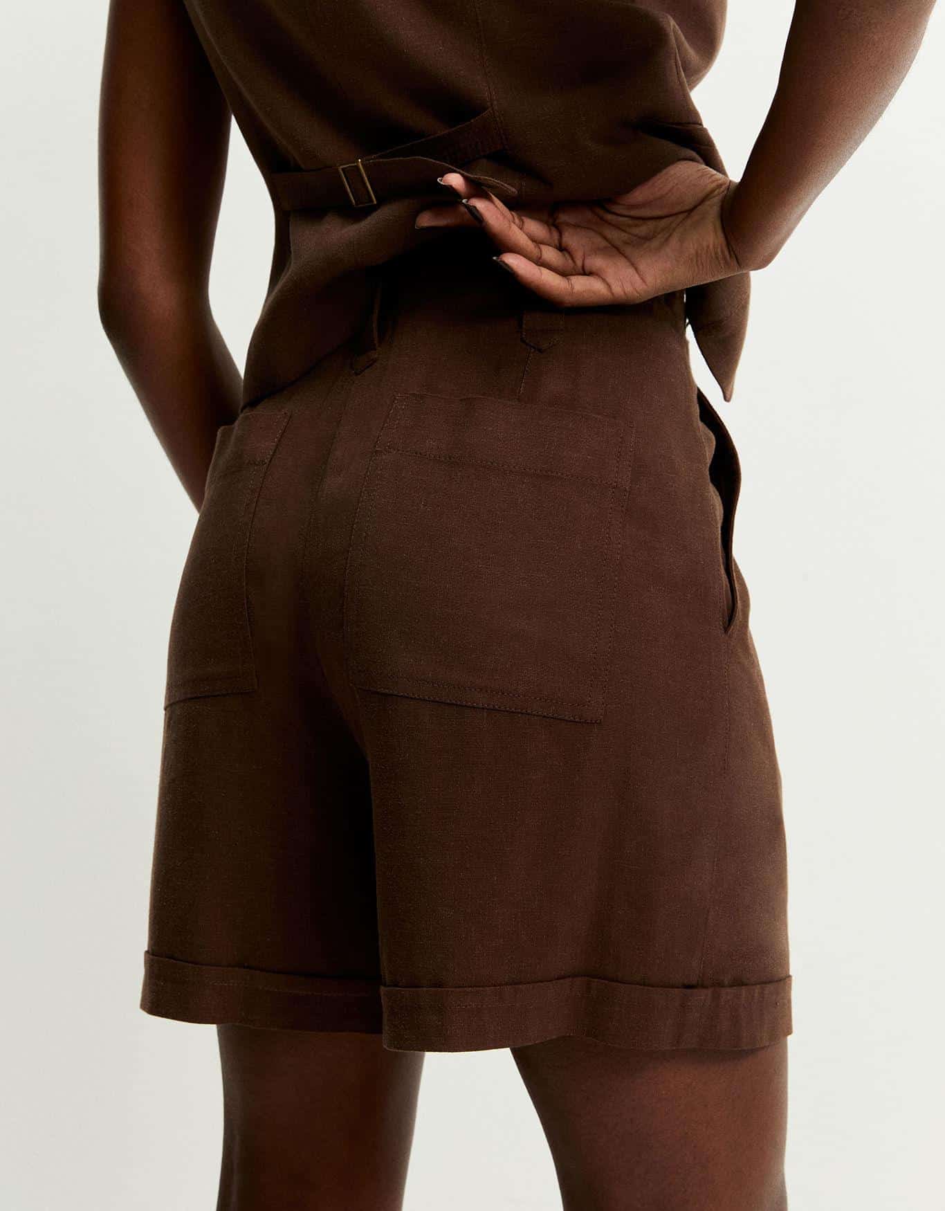 Shorts Alfaiatado Pregas